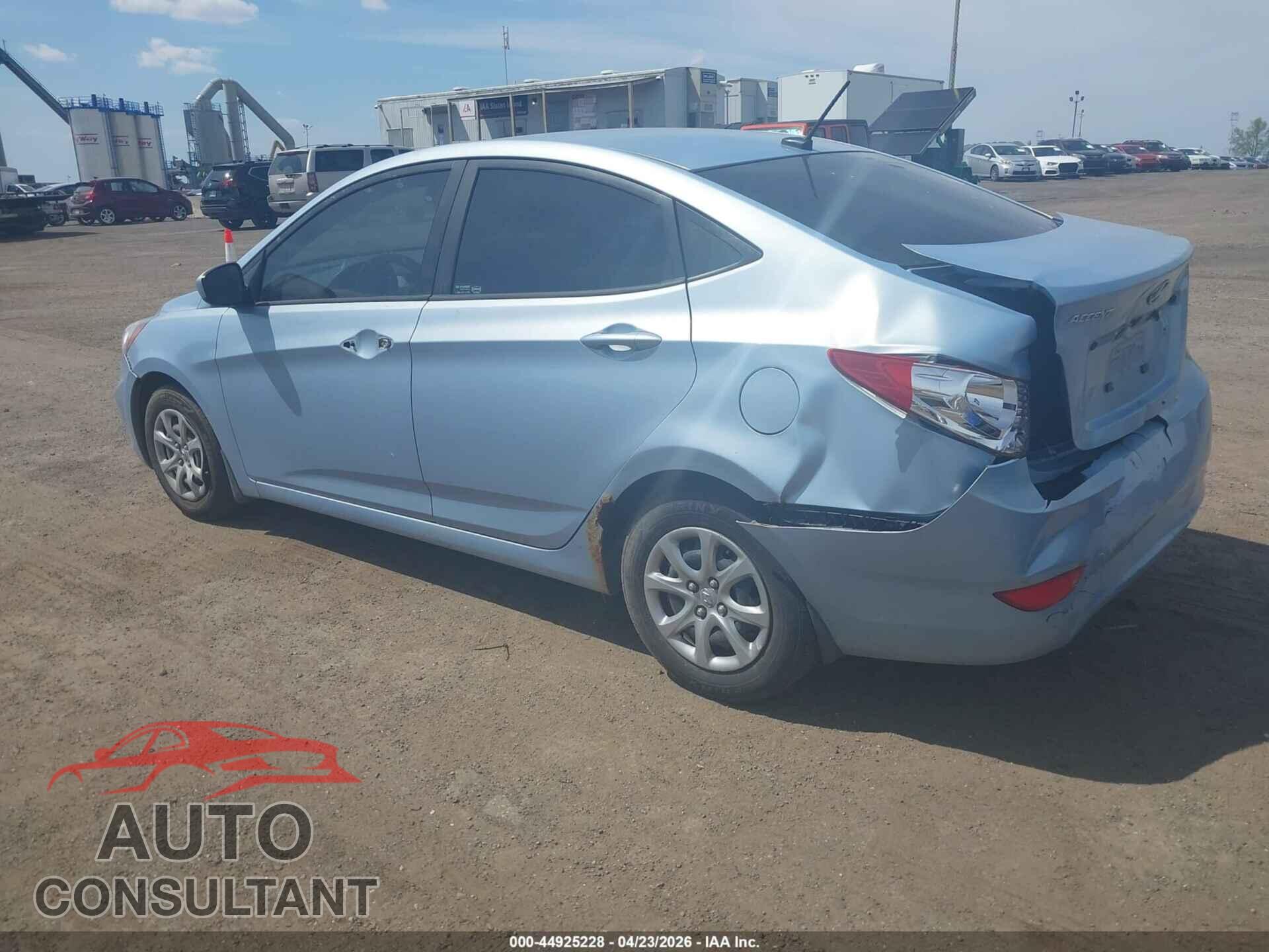 HYUNDAI ACCENT 2013 - KMHCT4AE9DU317467
