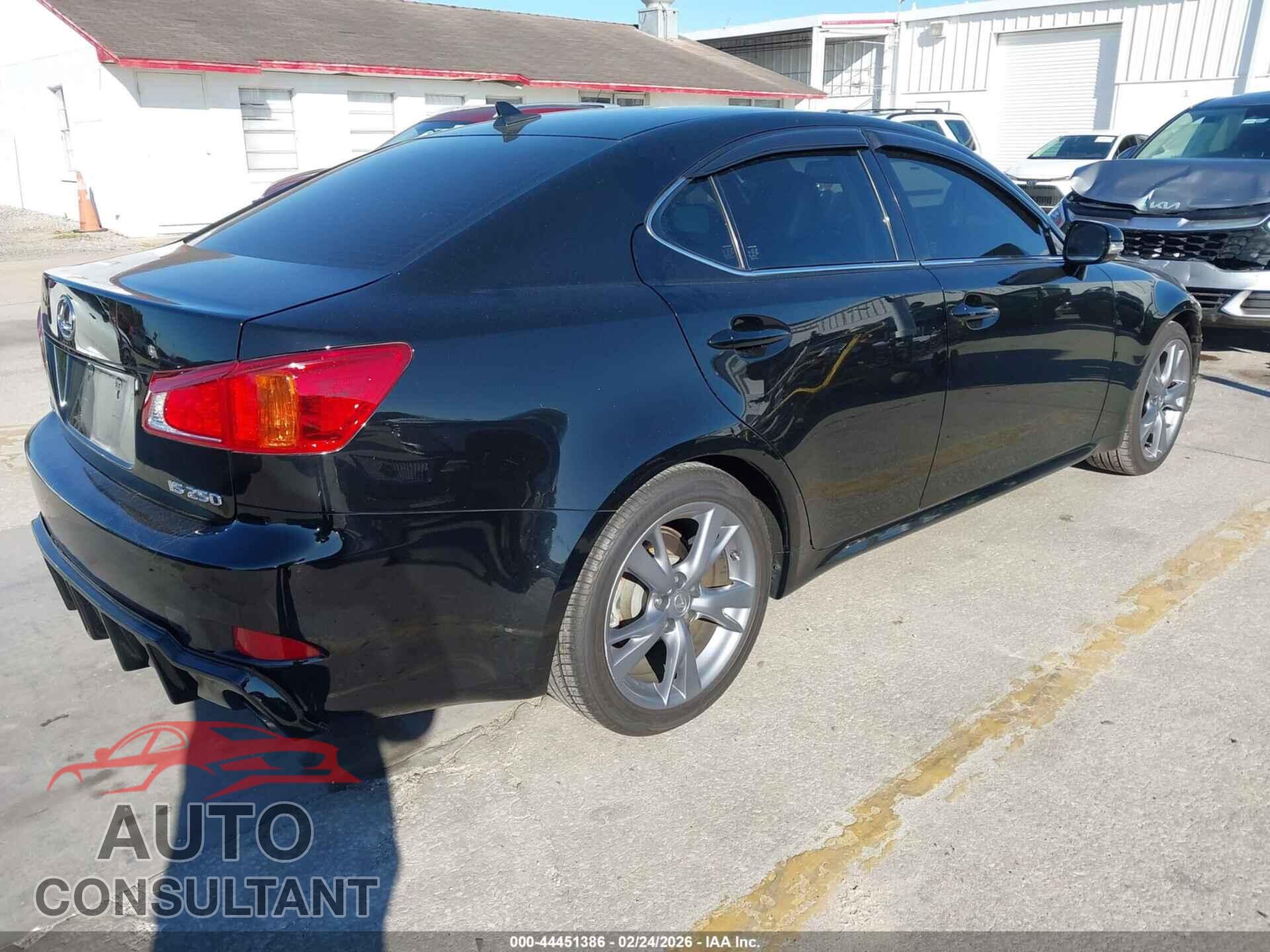 LEXUS IS 250 2010 - JTHBF5C29A5119024