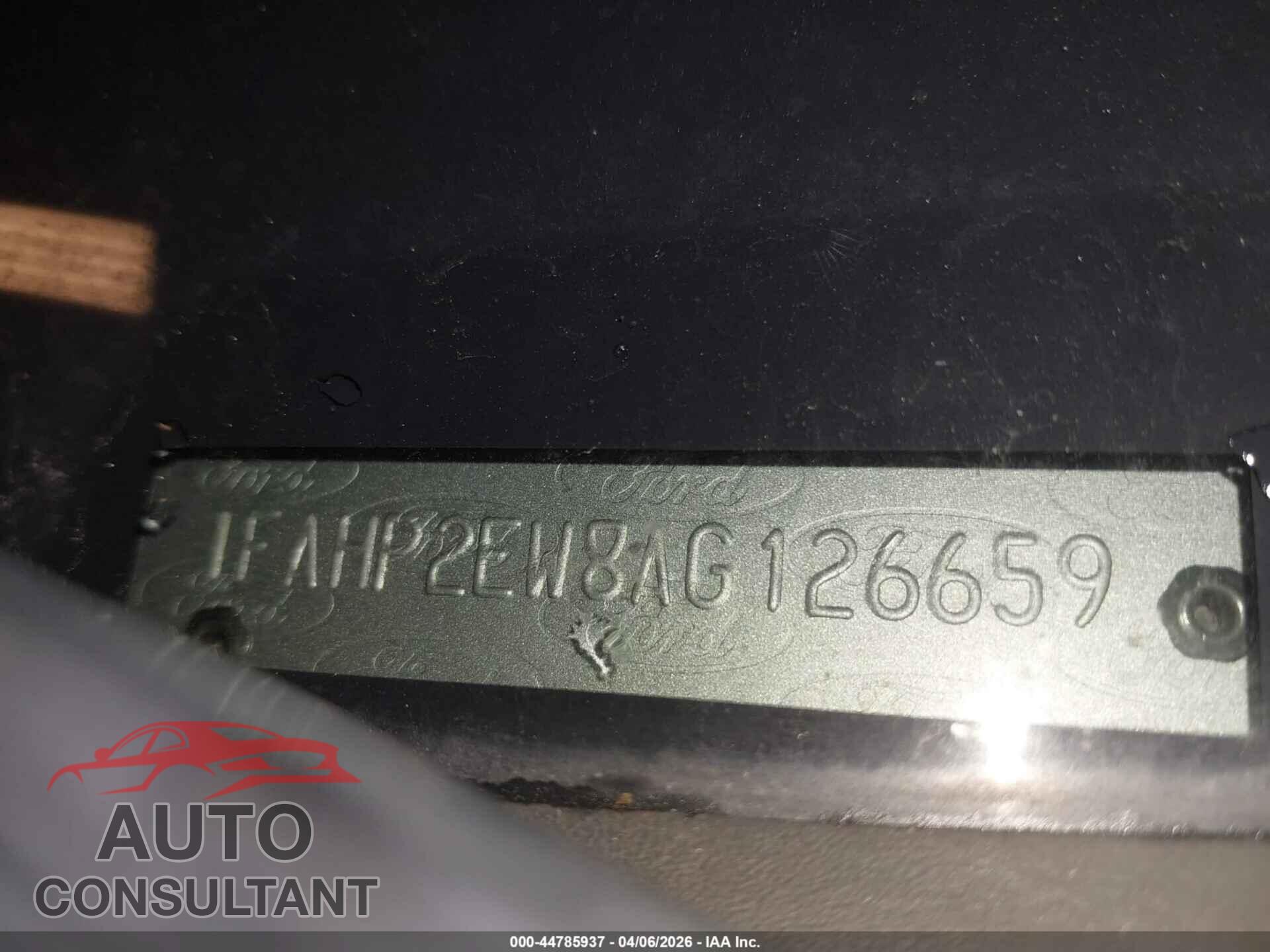 FORD TAURUS 2010 - 1FAHP2EW8AG126659