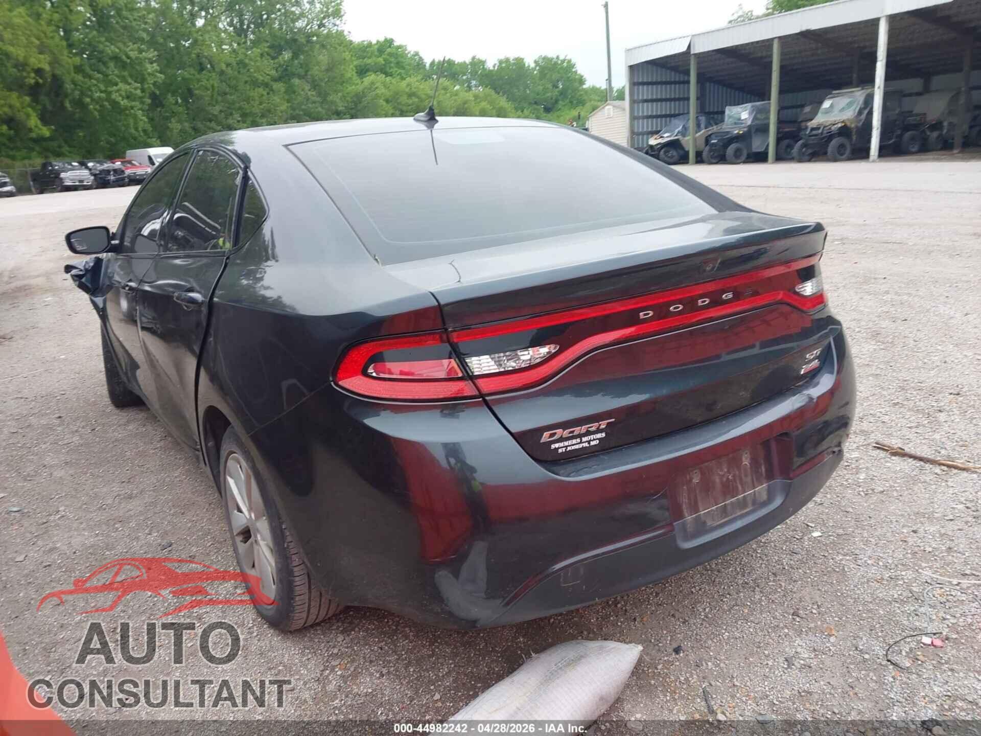 DODGE DART 2014 - 1C3CDFBB5ED908113