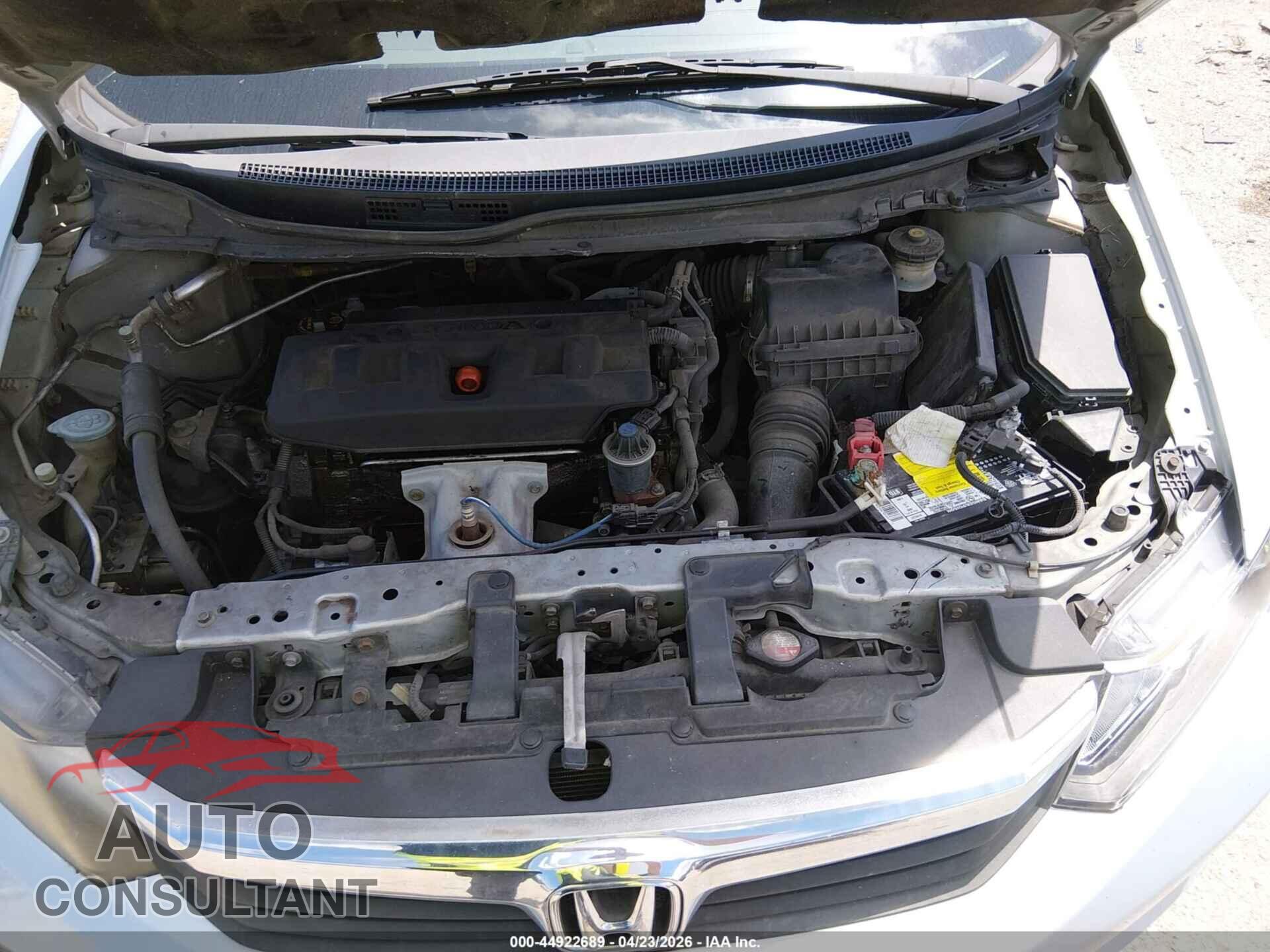 HONDA CIVIC 2012 - 2HGFB2F5XCH597579