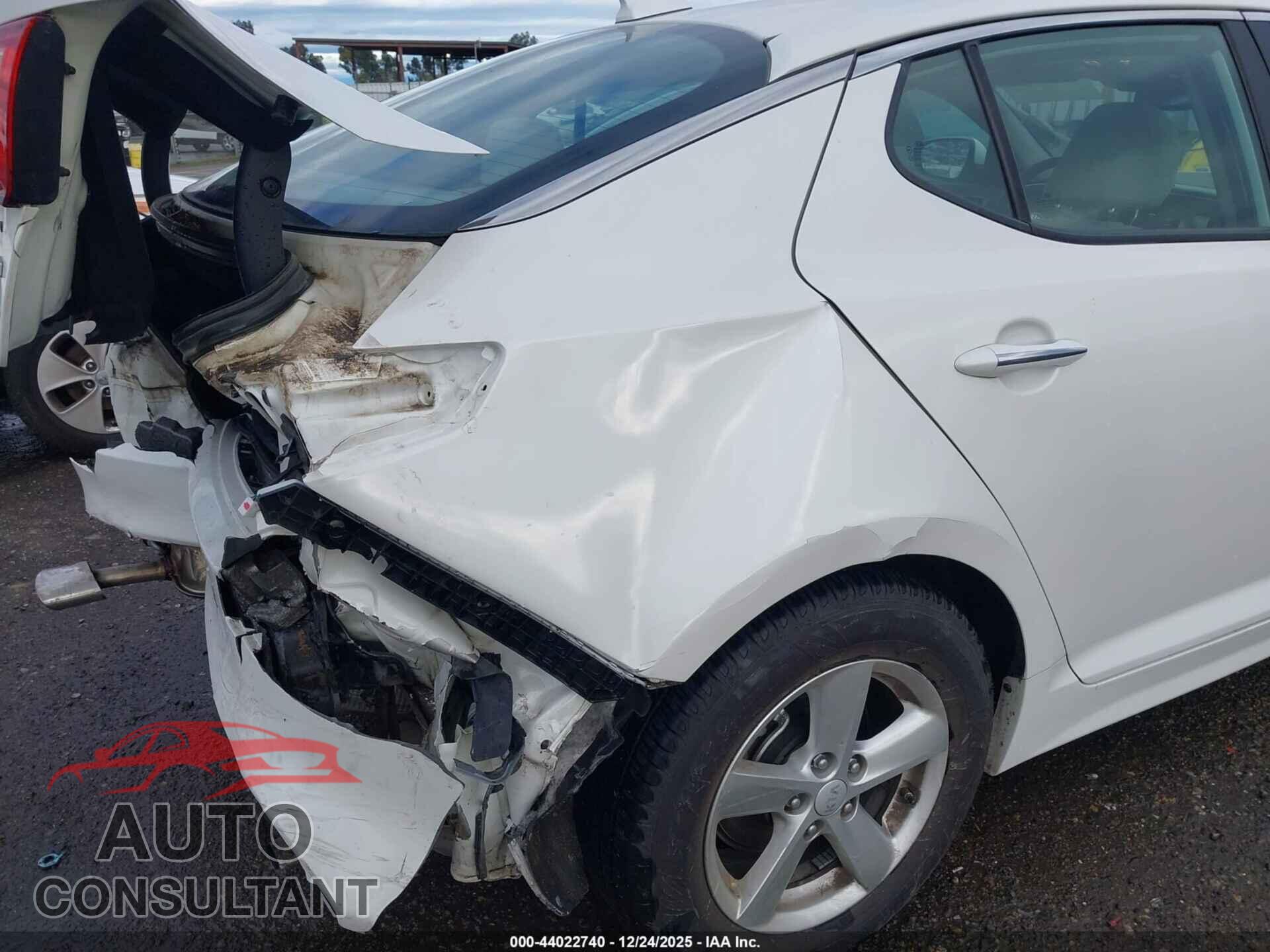 KIA OPTIMA 2014 - KNAGM4A7XE5476883