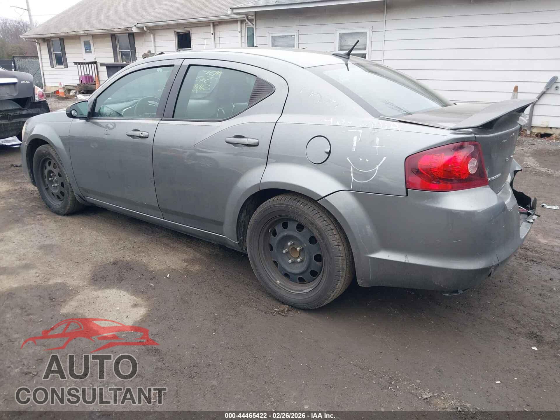 DODGE AVENGER 2011 - 1B3BD4FB3BN606252