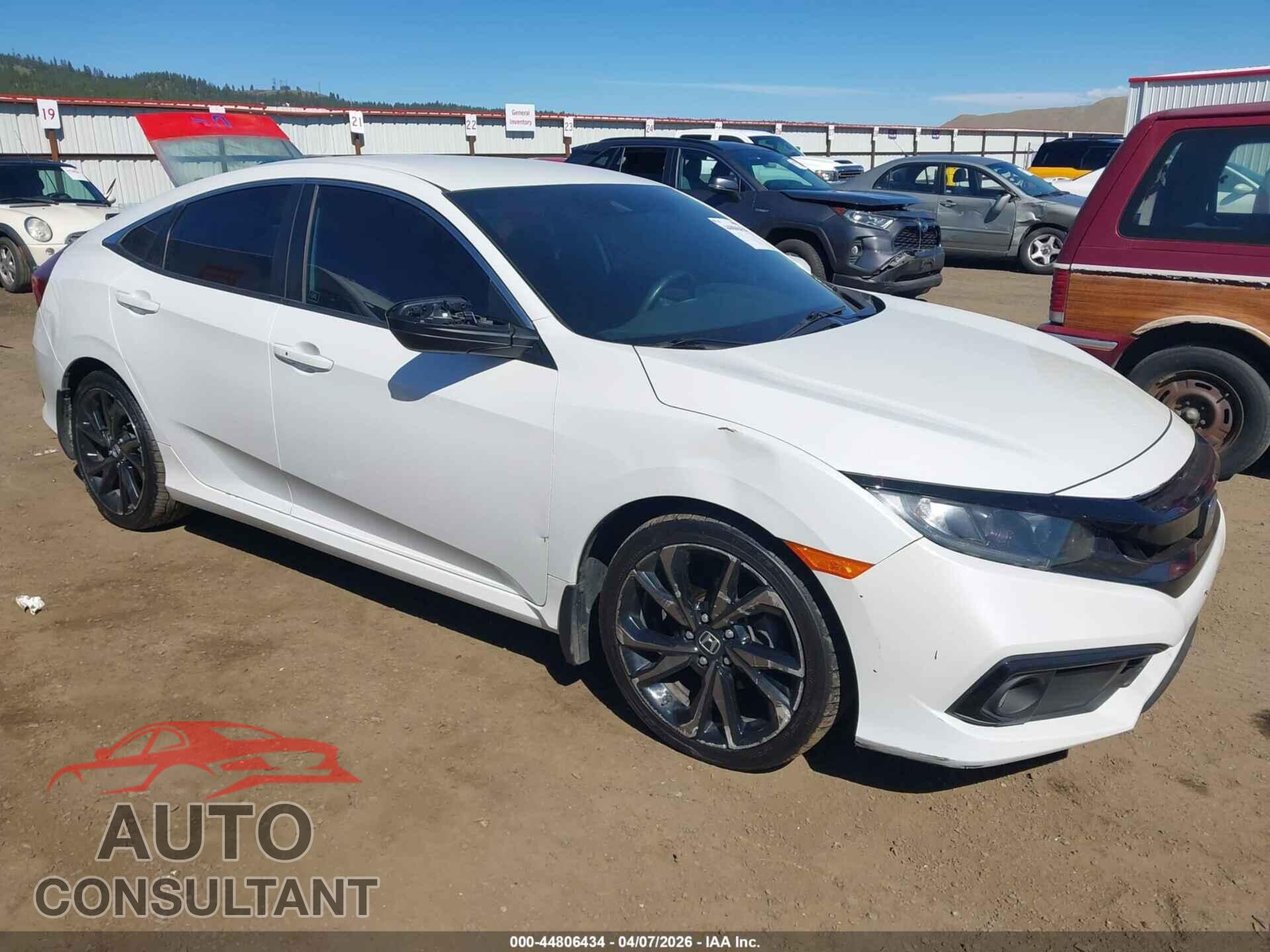 HONDA CIVIC 2020 - 19XFC2E87LE008460