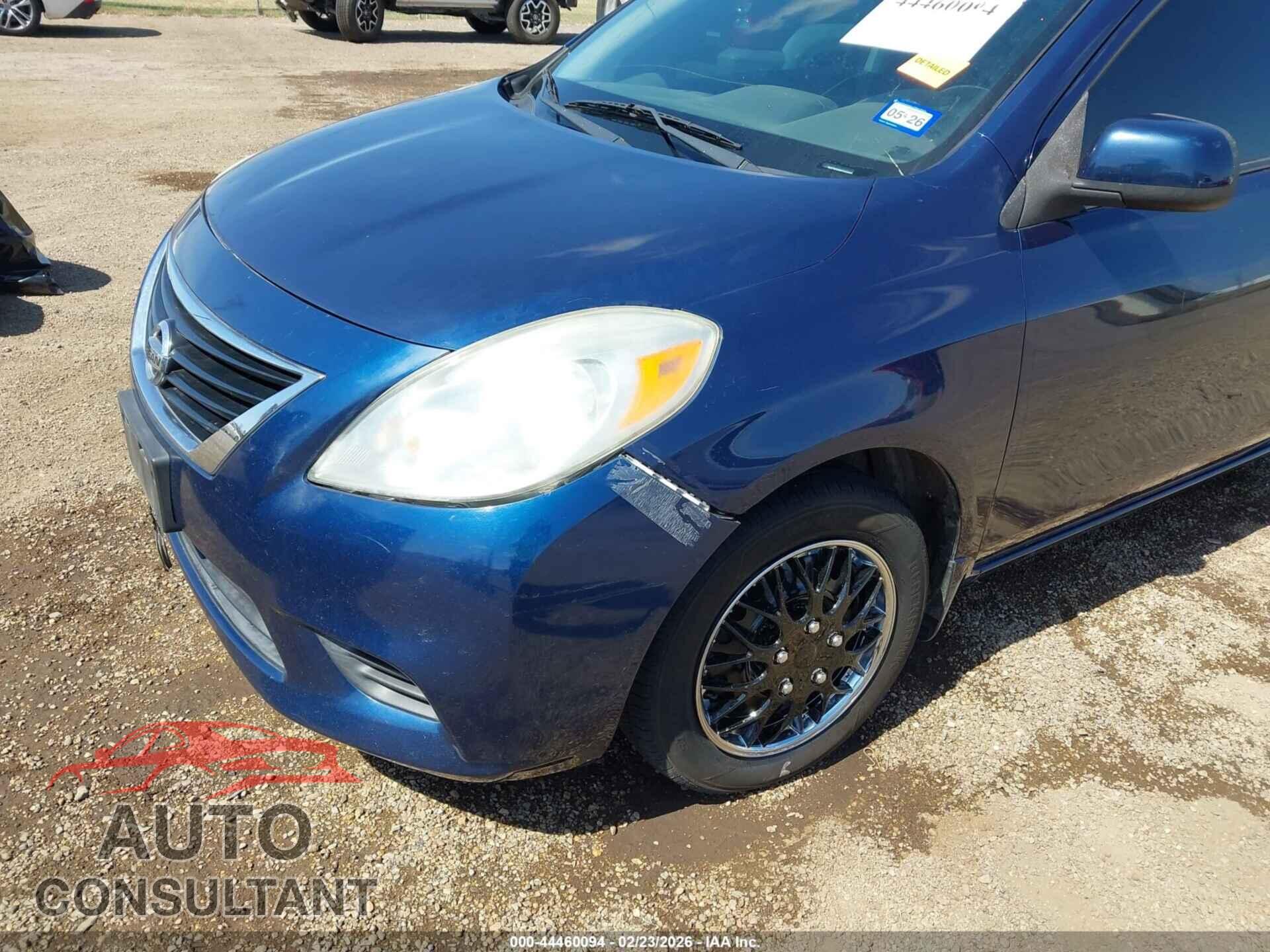 NISSAN VERSA 2012 - 3N1CN7AP2CL940233
