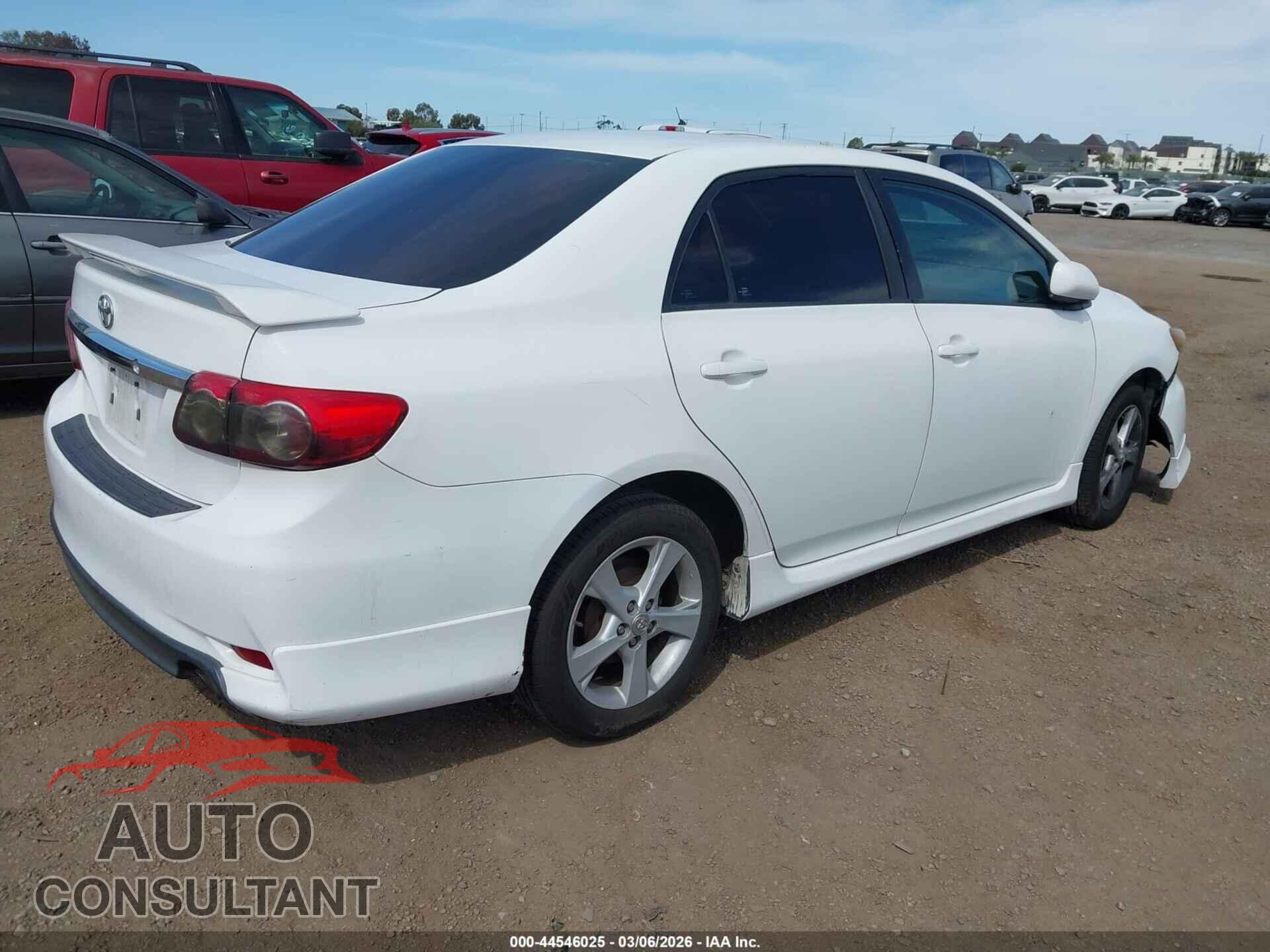 TOYOTA COROLLA 2011 - 2T1BU4EEXBC669829