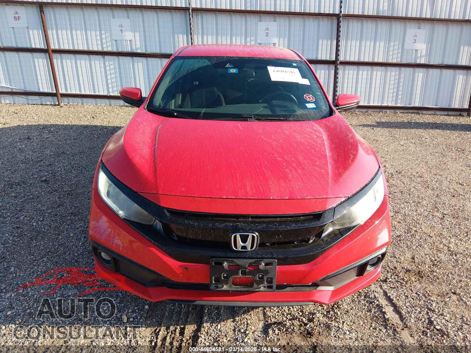 HONDA CIVIC 2019 - 2HGFC2F85KH524237
