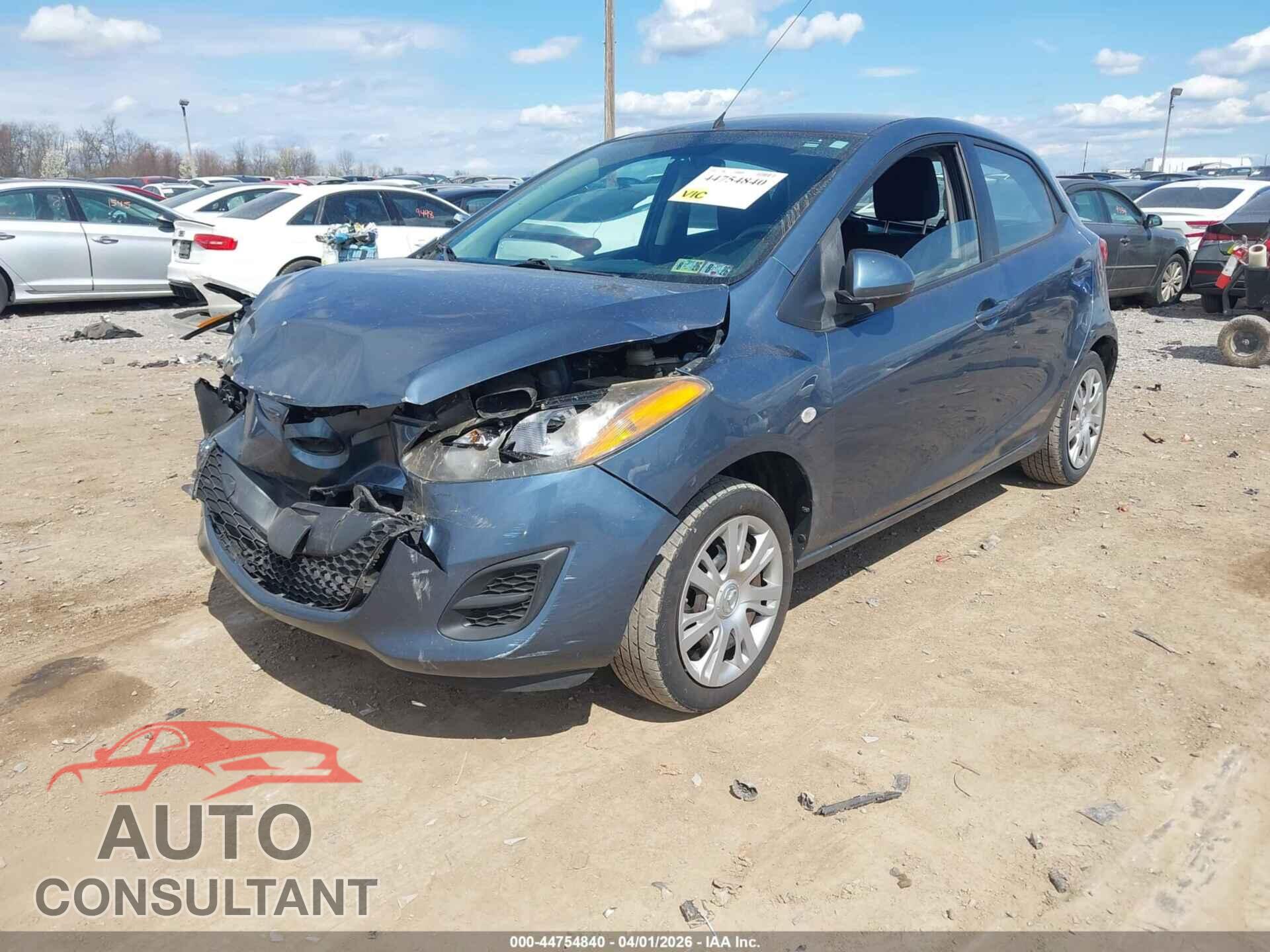 MAZDA MAZDA2 2014 - JM1DE1KZ2E0181467