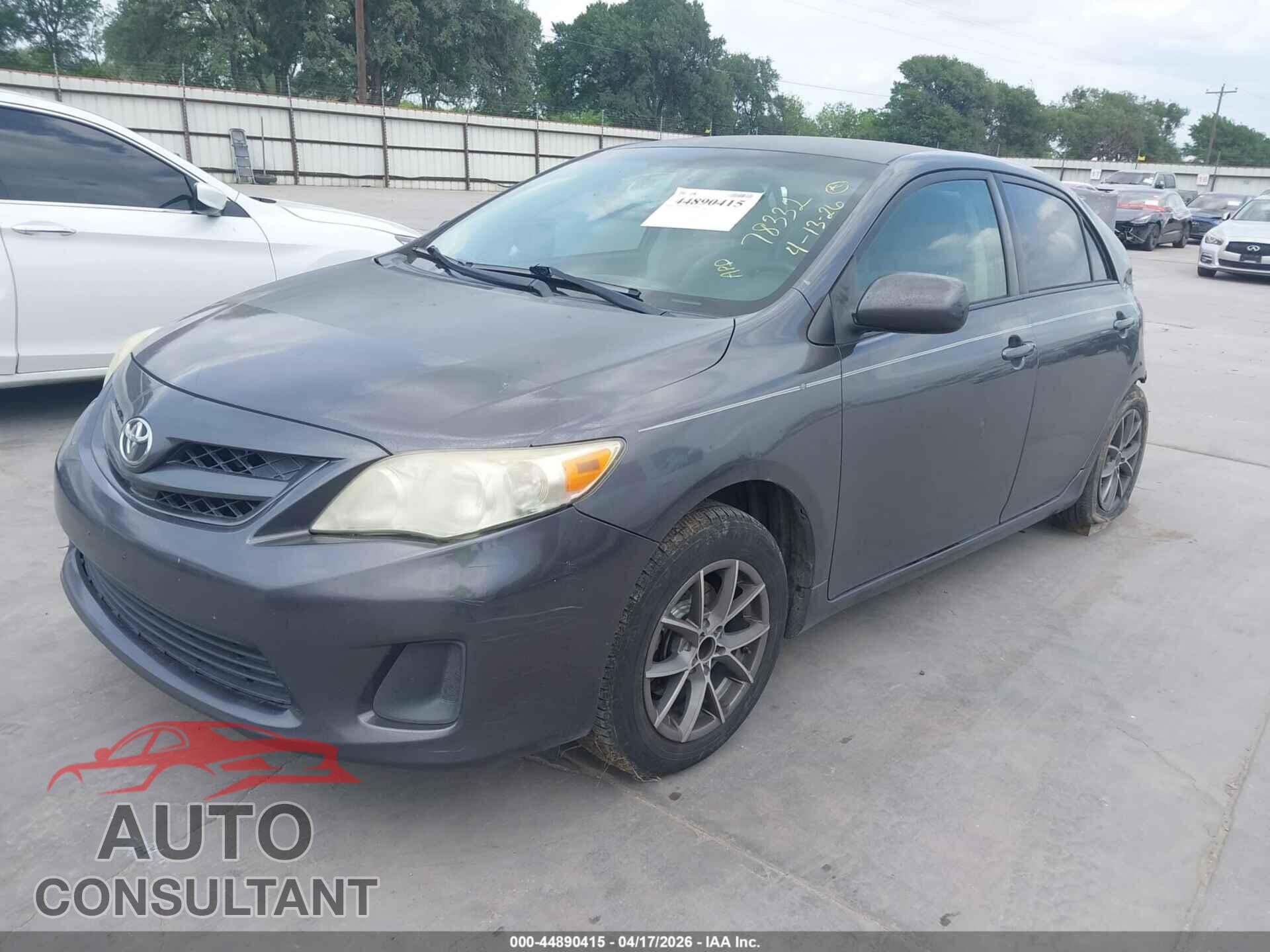 TOYOTA COROLLA 2011 - JTDBU4EEXB9152441
