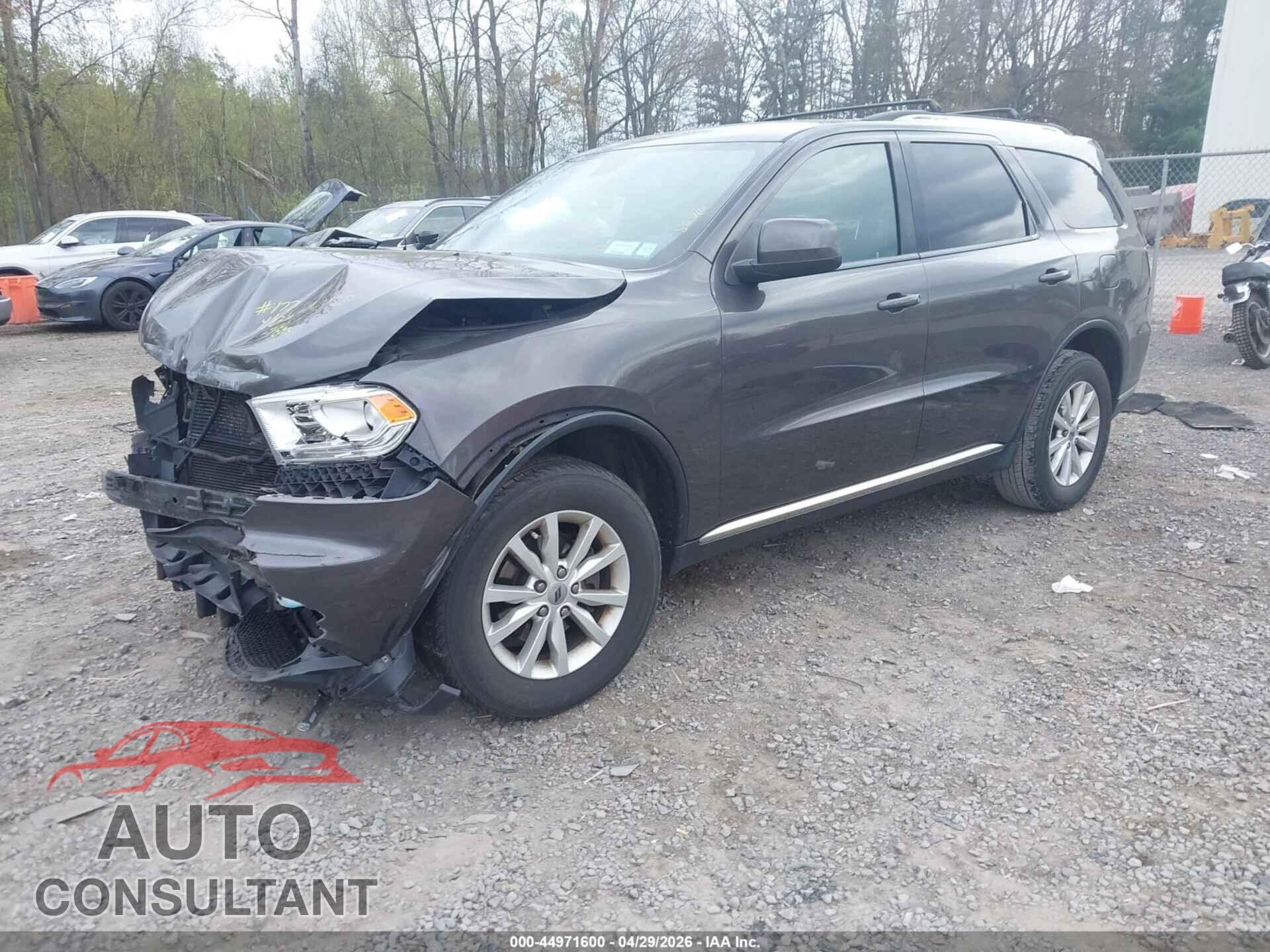 DODGE DURANGO 2019 - 1C4RDJAG0KC848510