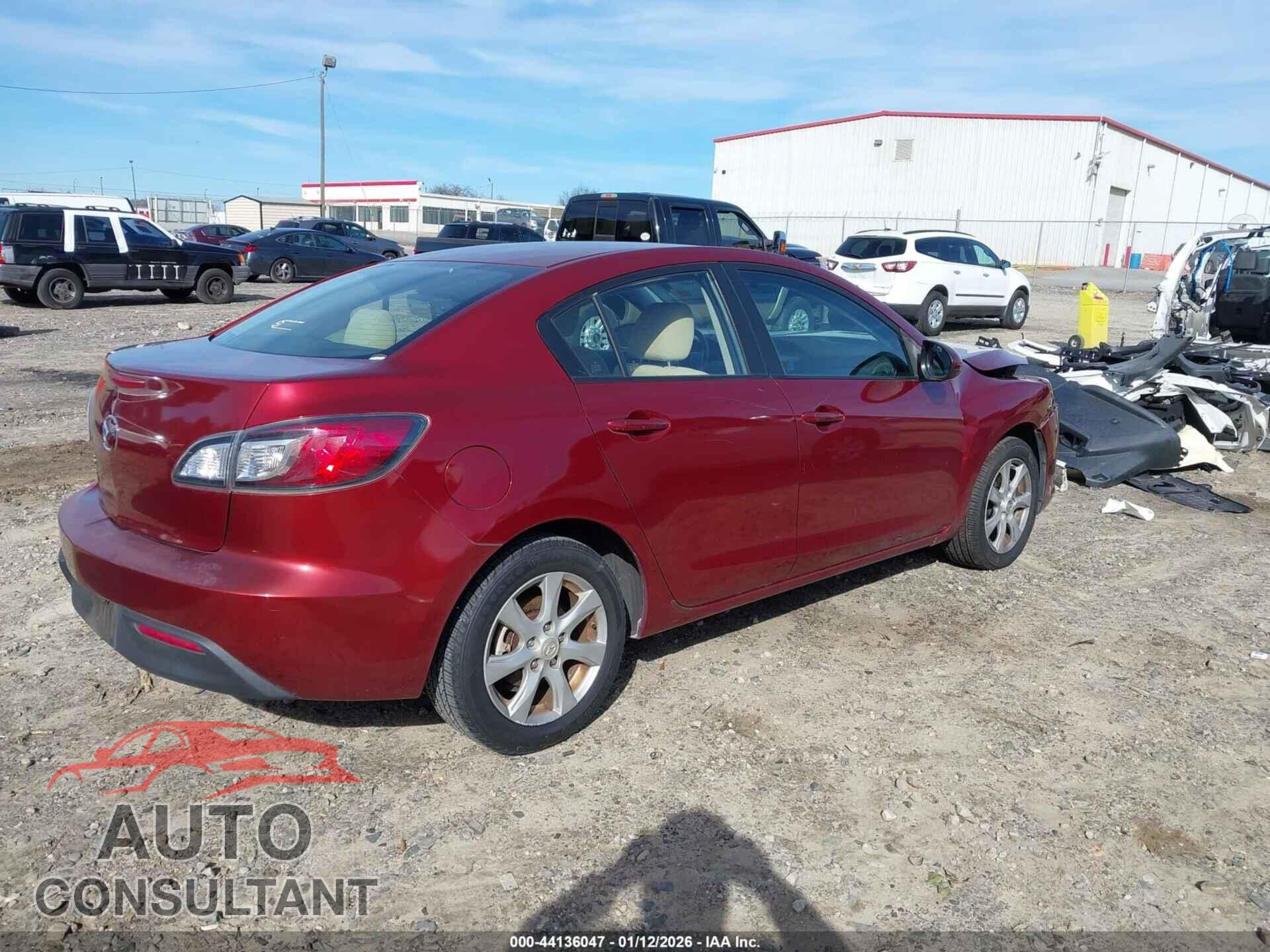 MAZDA MAZDA3 2010 - JM1BL1SF8A1237483