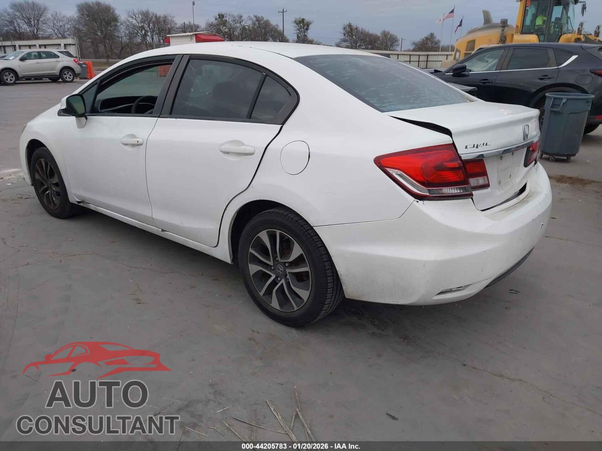 HONDA CIVIC 2013 - 19XFB2F89DE078271