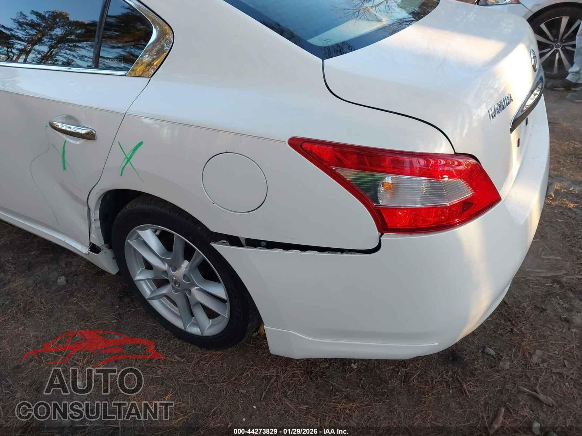 NISSAN MAXIMA 2011 - 1N4AA5AP2BC824101