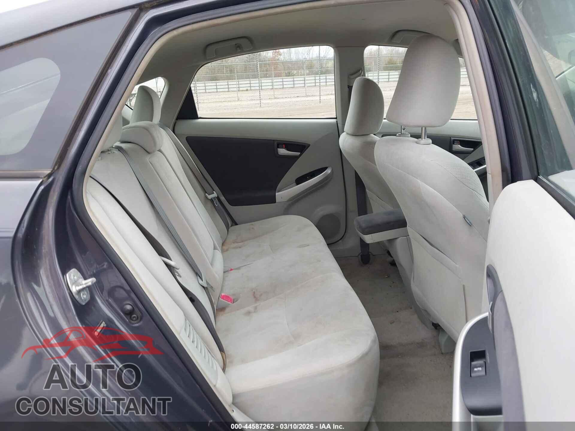 TOYOTA PRIUS 2010 - JTDKN3DU9A0088198