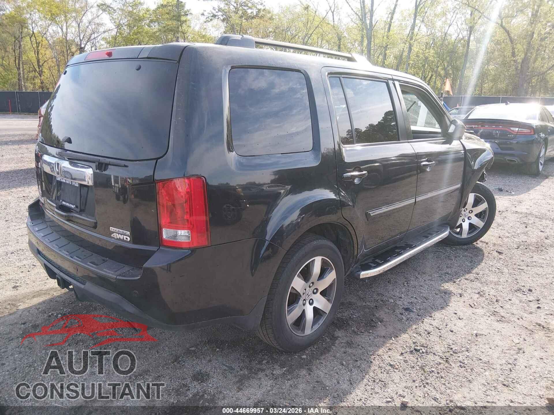 HONDA PILOT 2012 - 5FNYF4H96CB030962