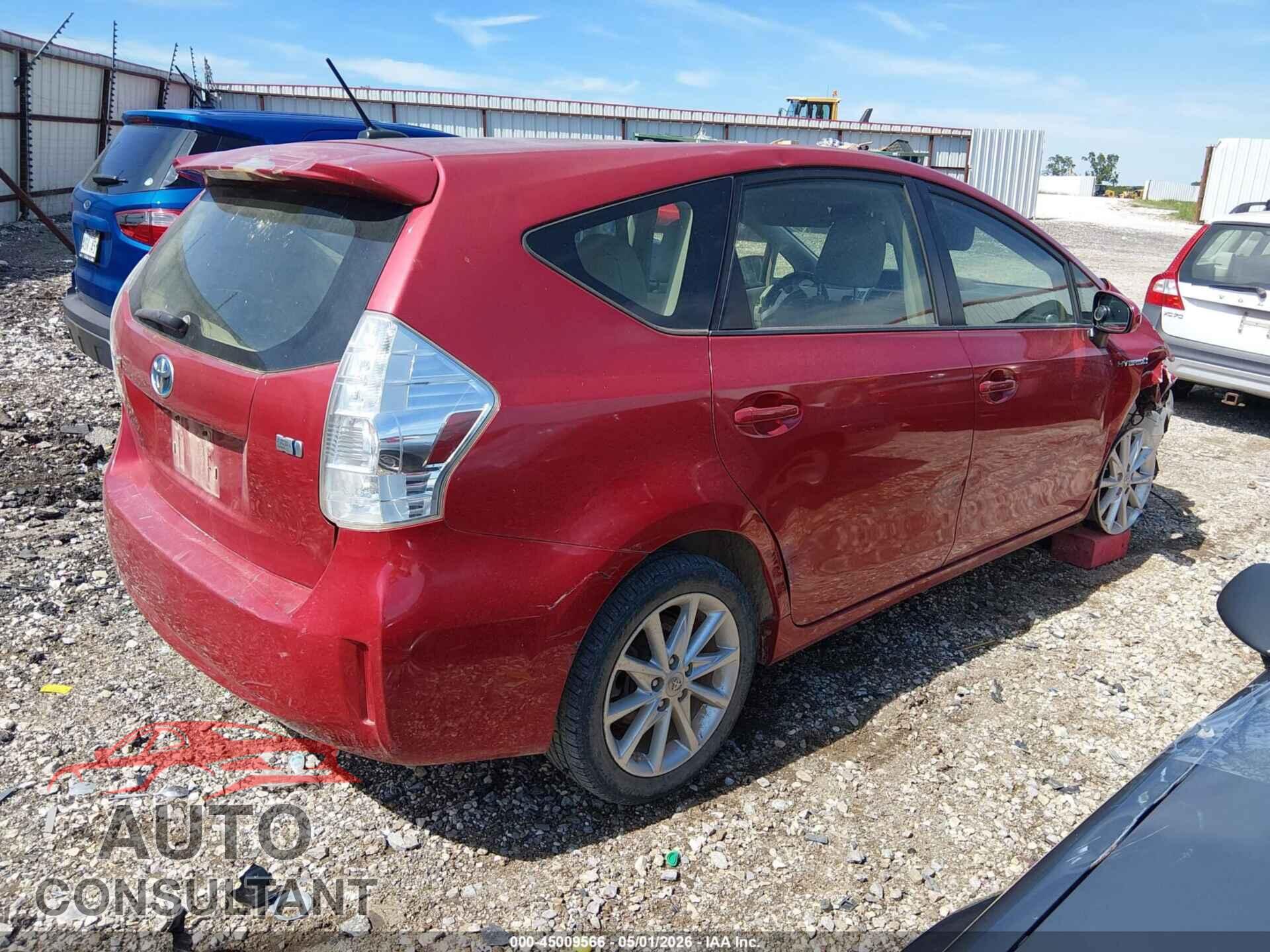 TOYOTA PRIUS V 2014 - JTDZN3EU8EJ006006