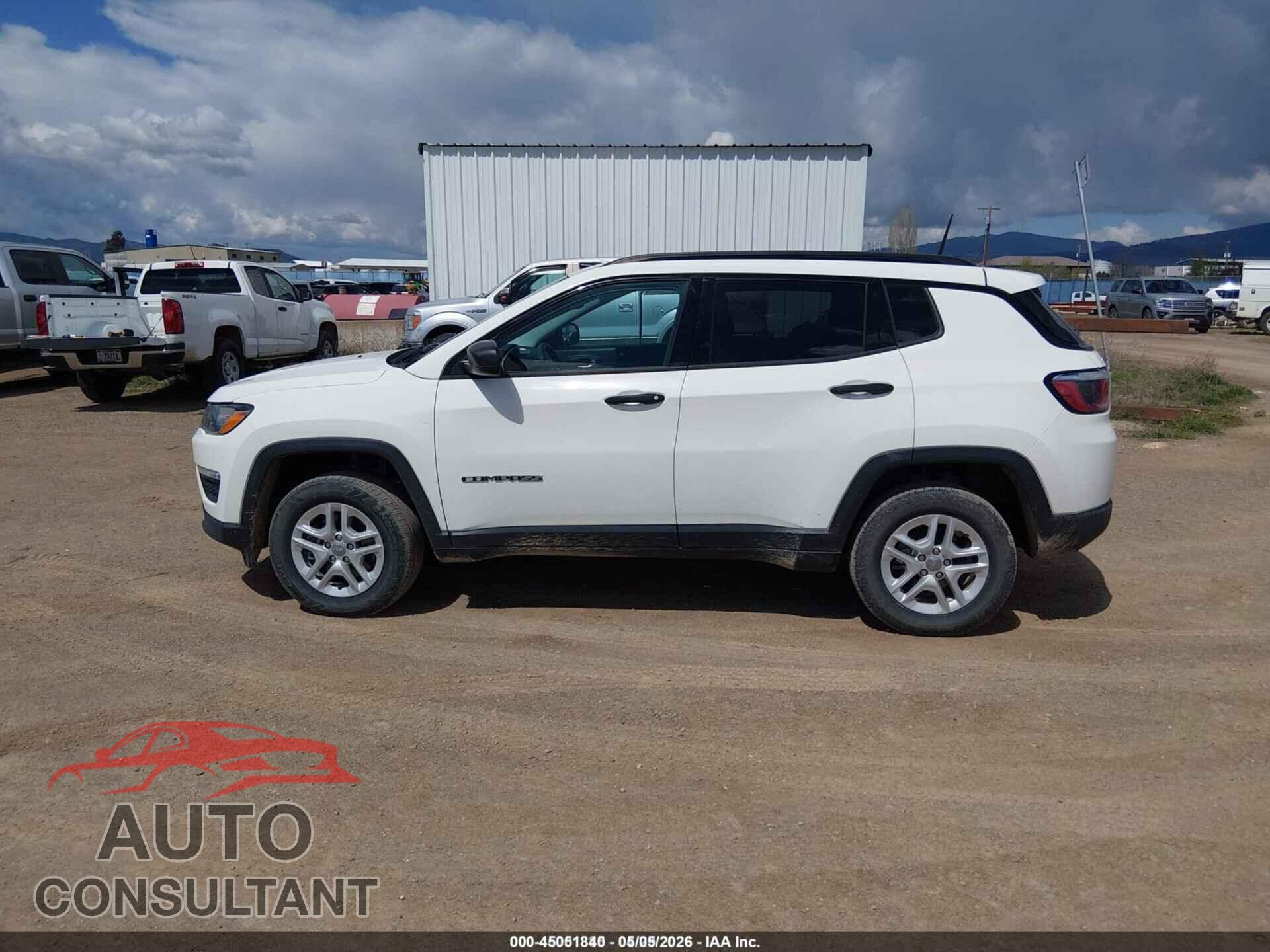 JEEP COMPASS 2018 - 3C4NJDAB5JT392276