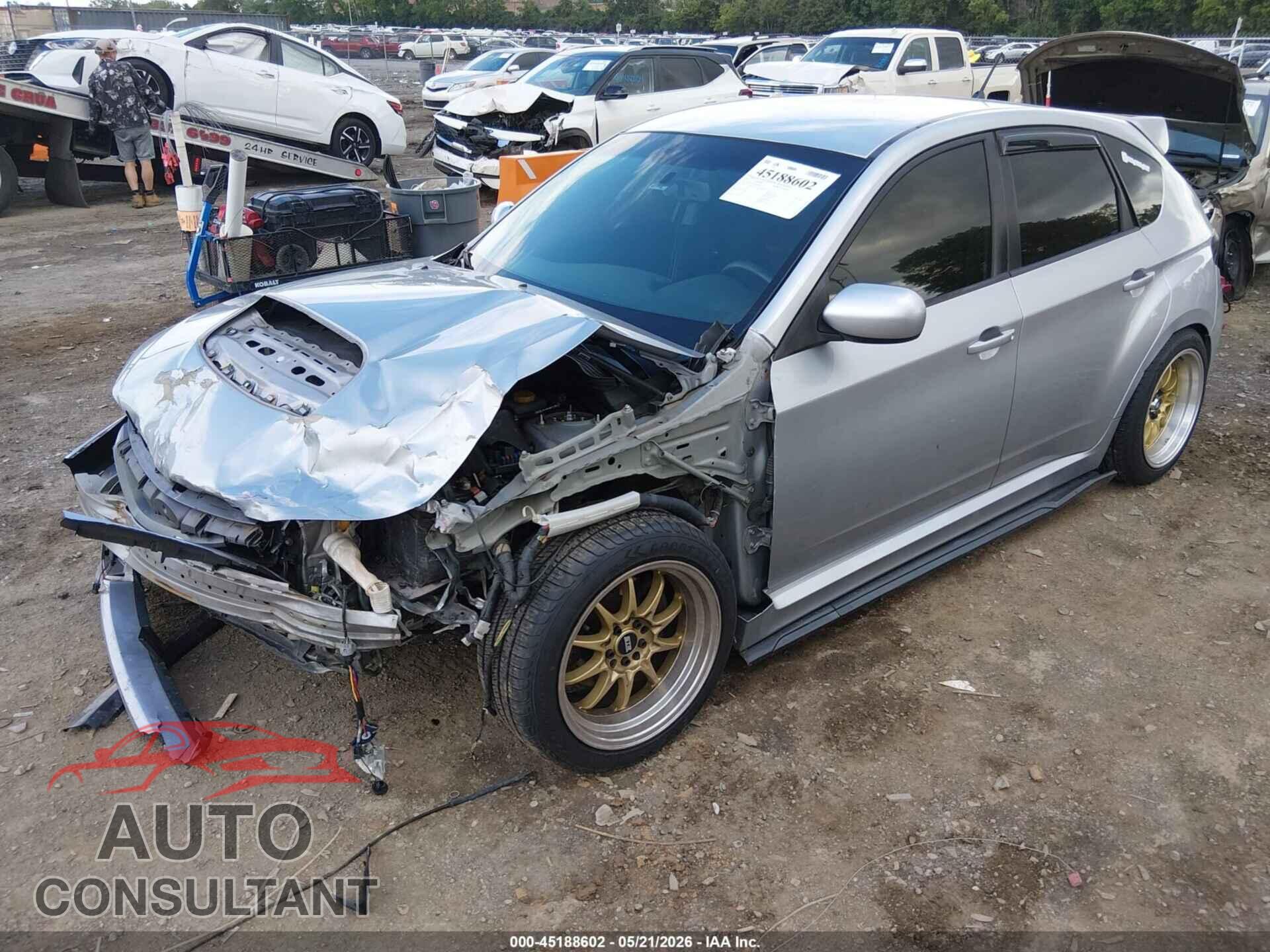 SUBARU IMPREZA WRX 2013 - JF1GR7E61DG217604