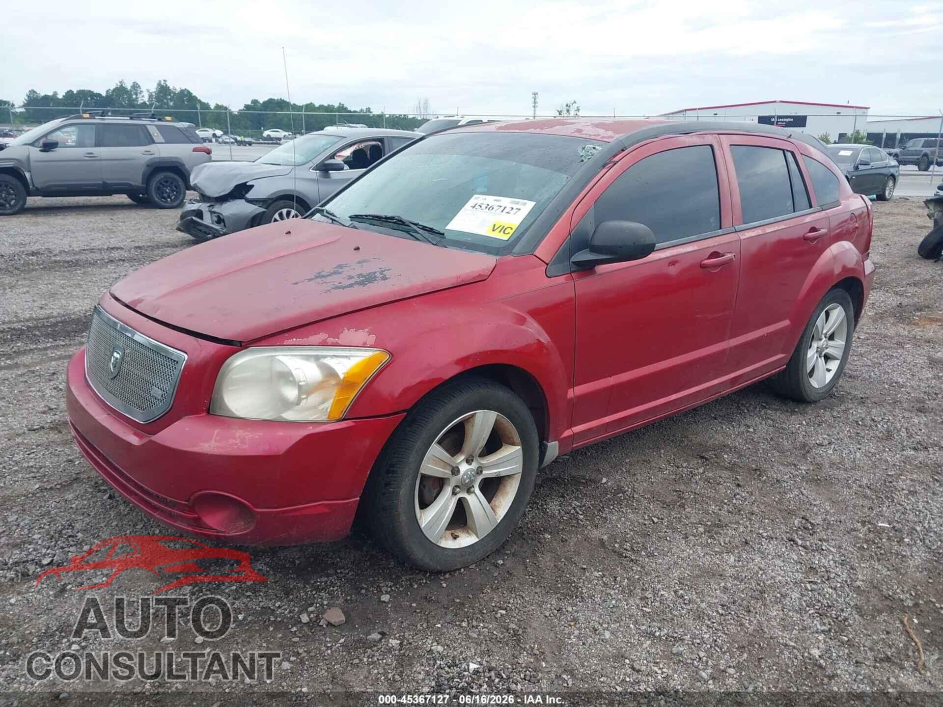 DODGE CALIBER 2009 - 1B3HB48A39D104863