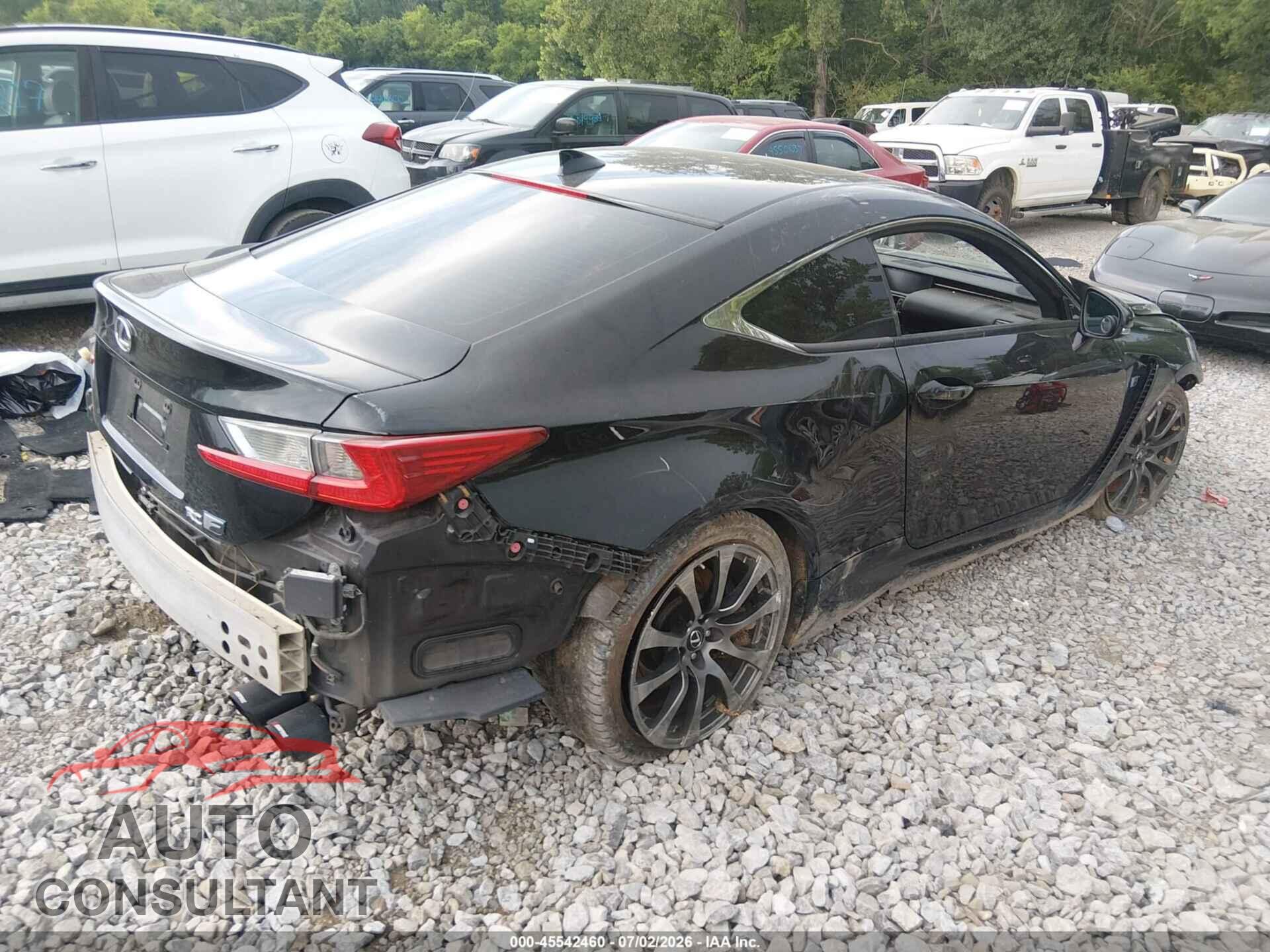 LEXUS RC F 2015 - JTHHP5BC7F5000722