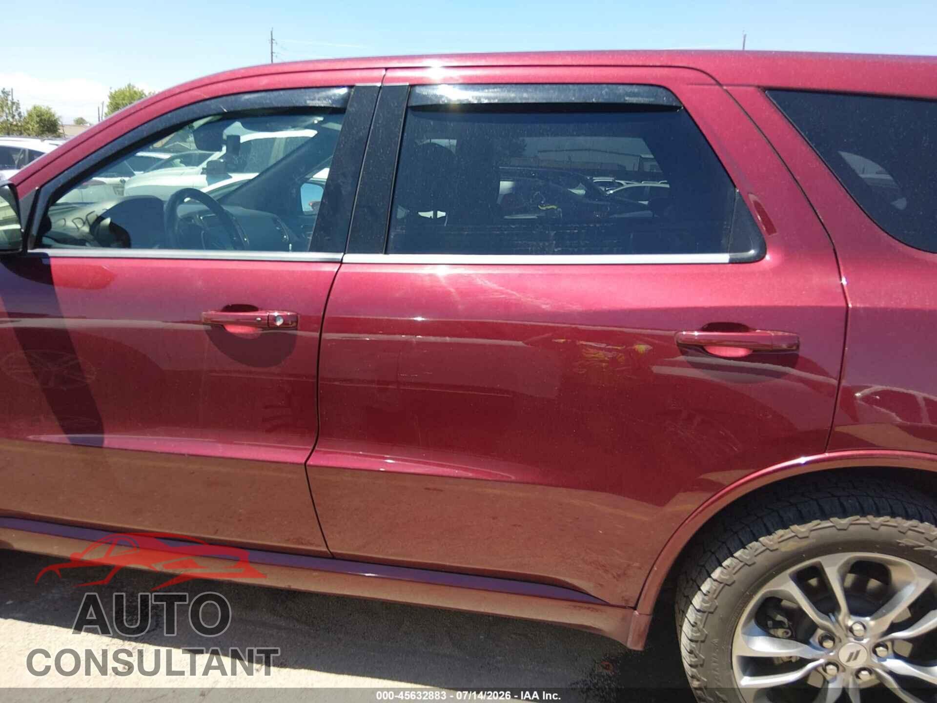 DODGE DURANGO 2019 - 1C4RDJDG7KC827309