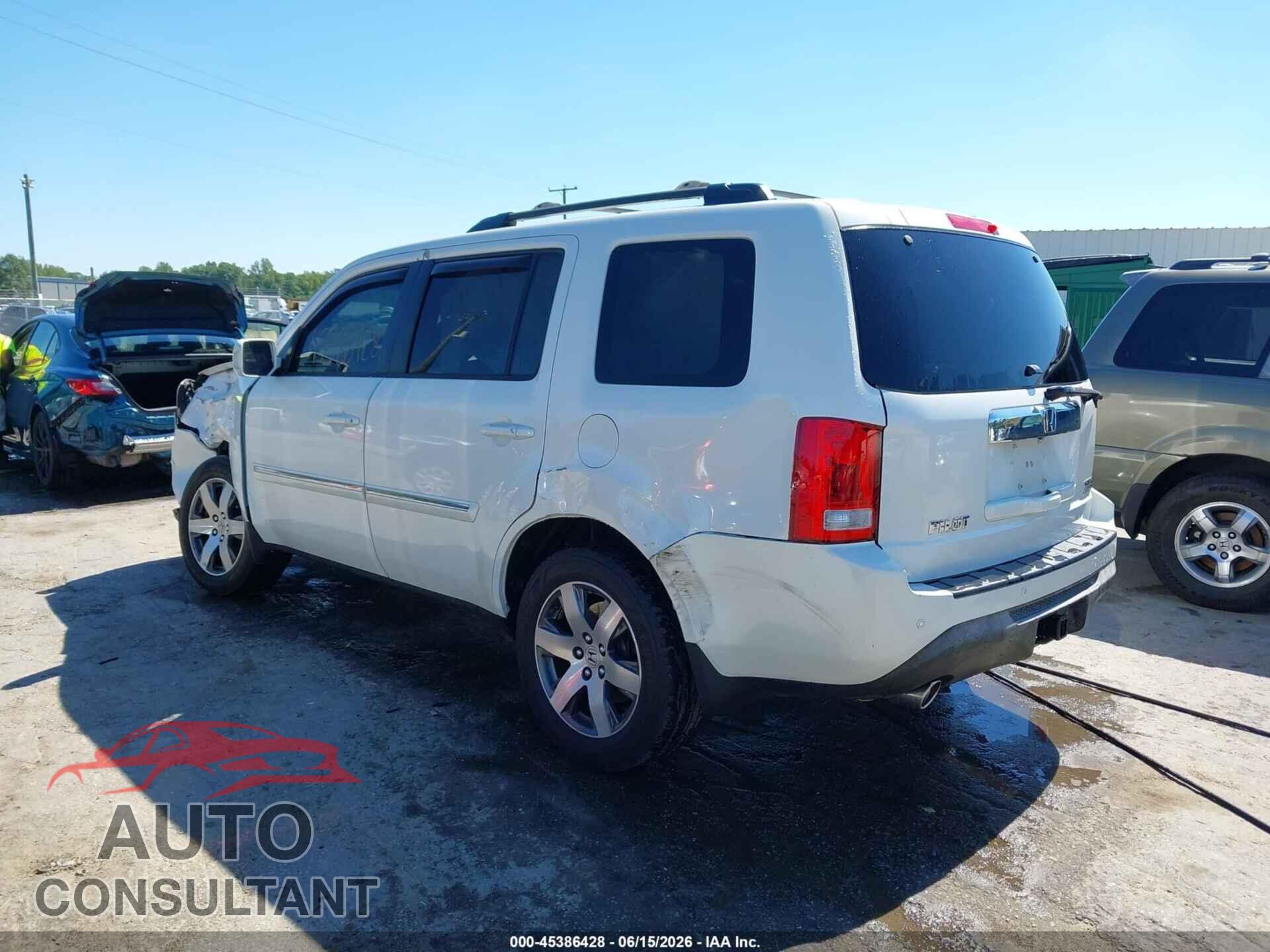 HONDA PILOT 2014 - 5FNYF4H9XEB007784