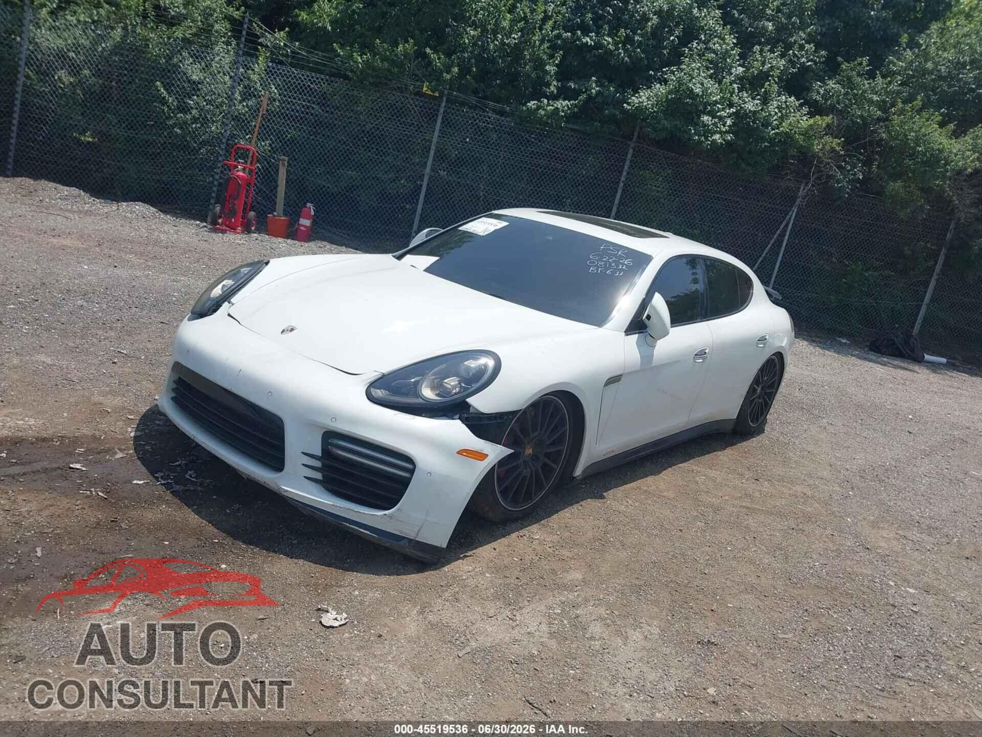 PORSCHE PANAMERA 2016 - WP0AF2A76GL081332