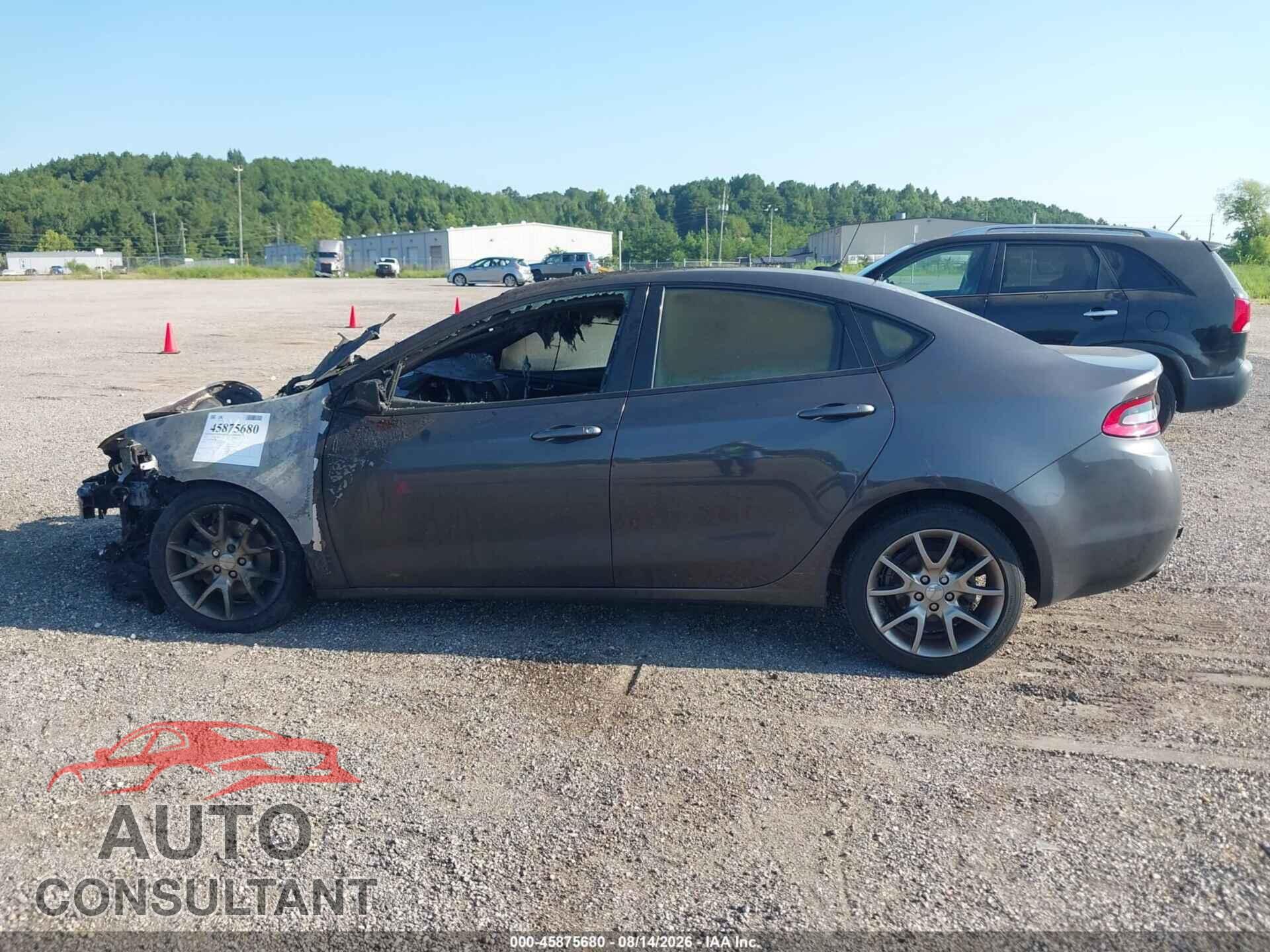 DODGE DART 2015 - 1C3CDFBB3FD141721