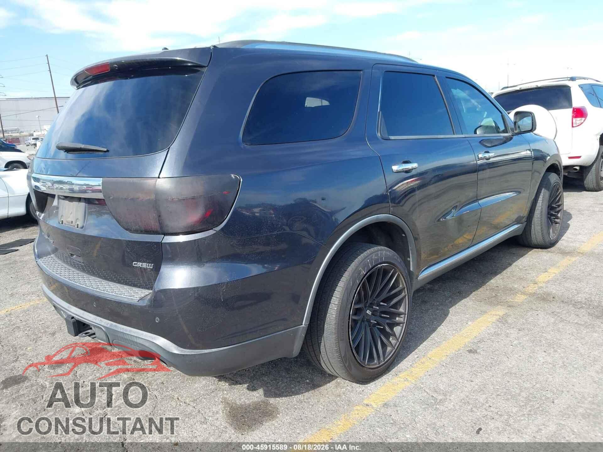DODGE DURANGO 2013 - 1C4RDHDG6DC617411