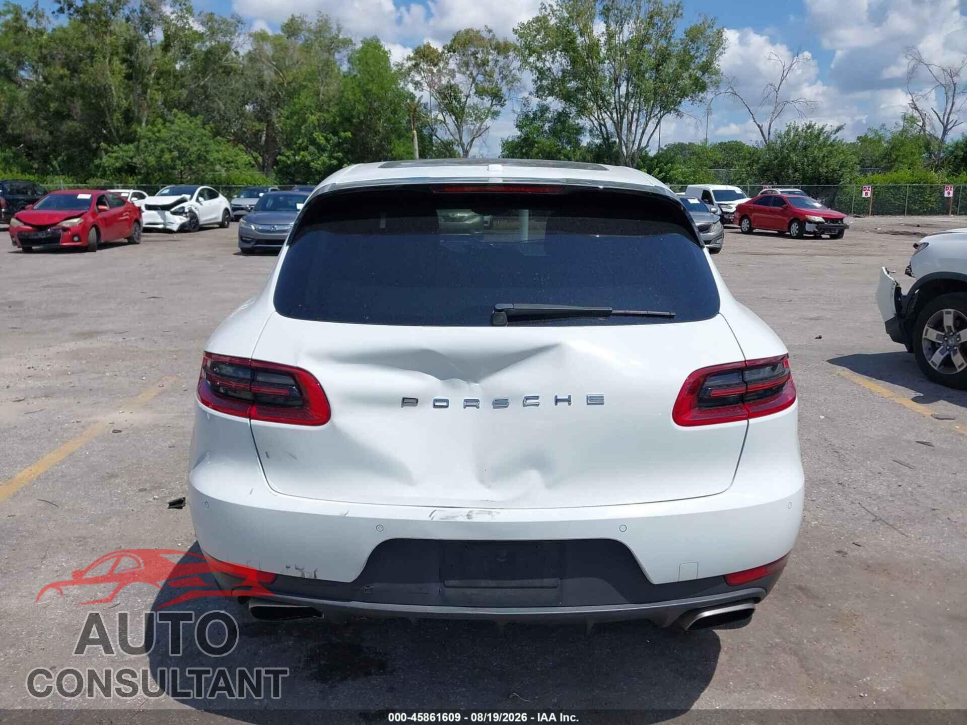 PORSCHE MACAN 2017 - WP1AA2A52HLB81442