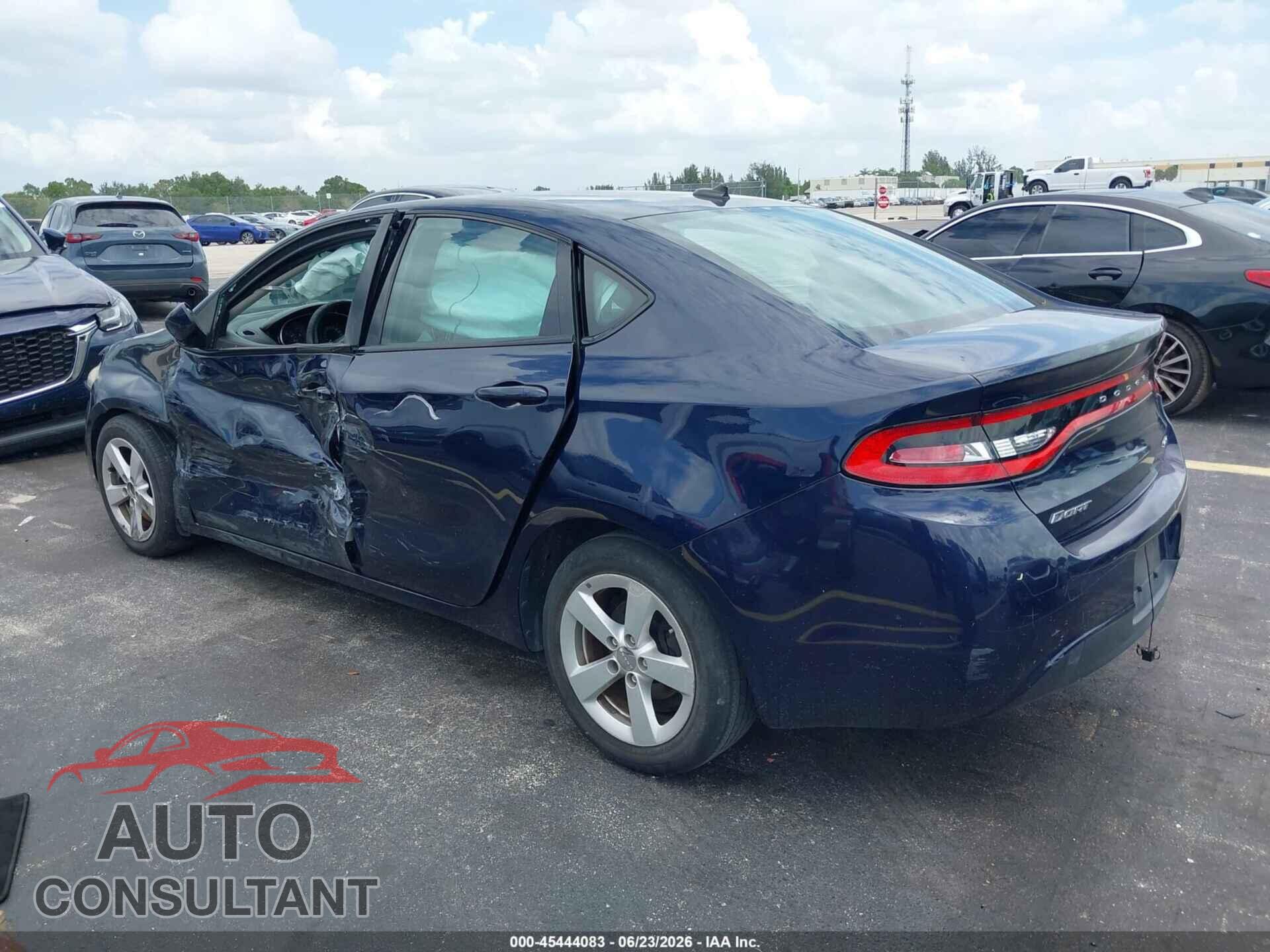 DODGE DART 2016 - 1C3CDFBB2GD661250
