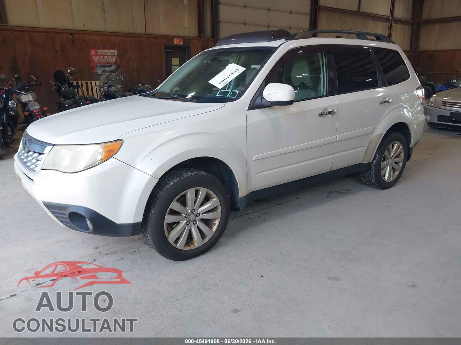 SUBARU FORESTER 2012 - JF2SHAEC0CH407981