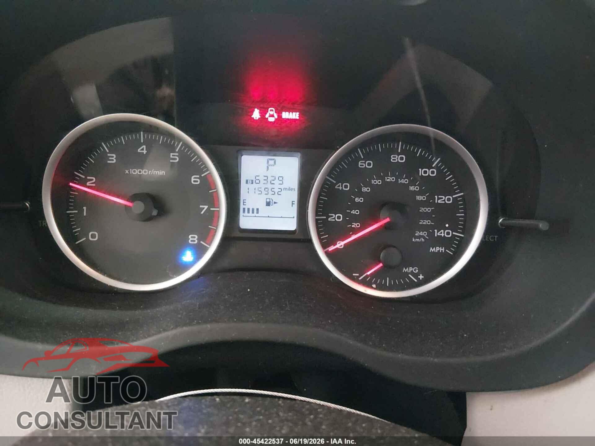 SUBARU FORESTER 2014 - JF2SJAAC1EH450061