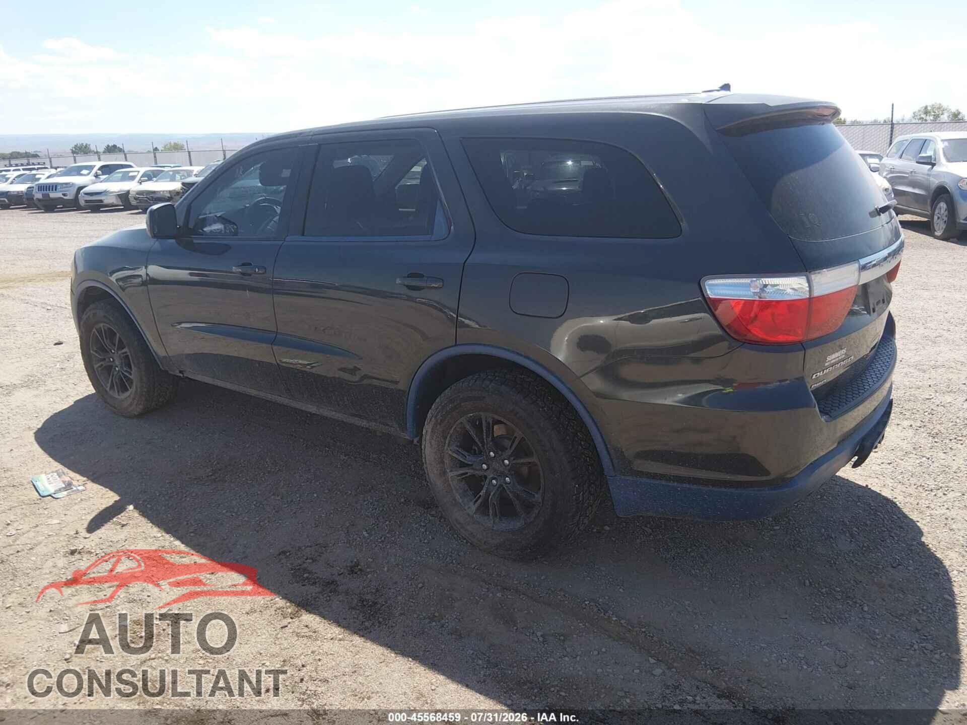 DODGE DURANGO 2011 - 1D4RE2GG5BC628535