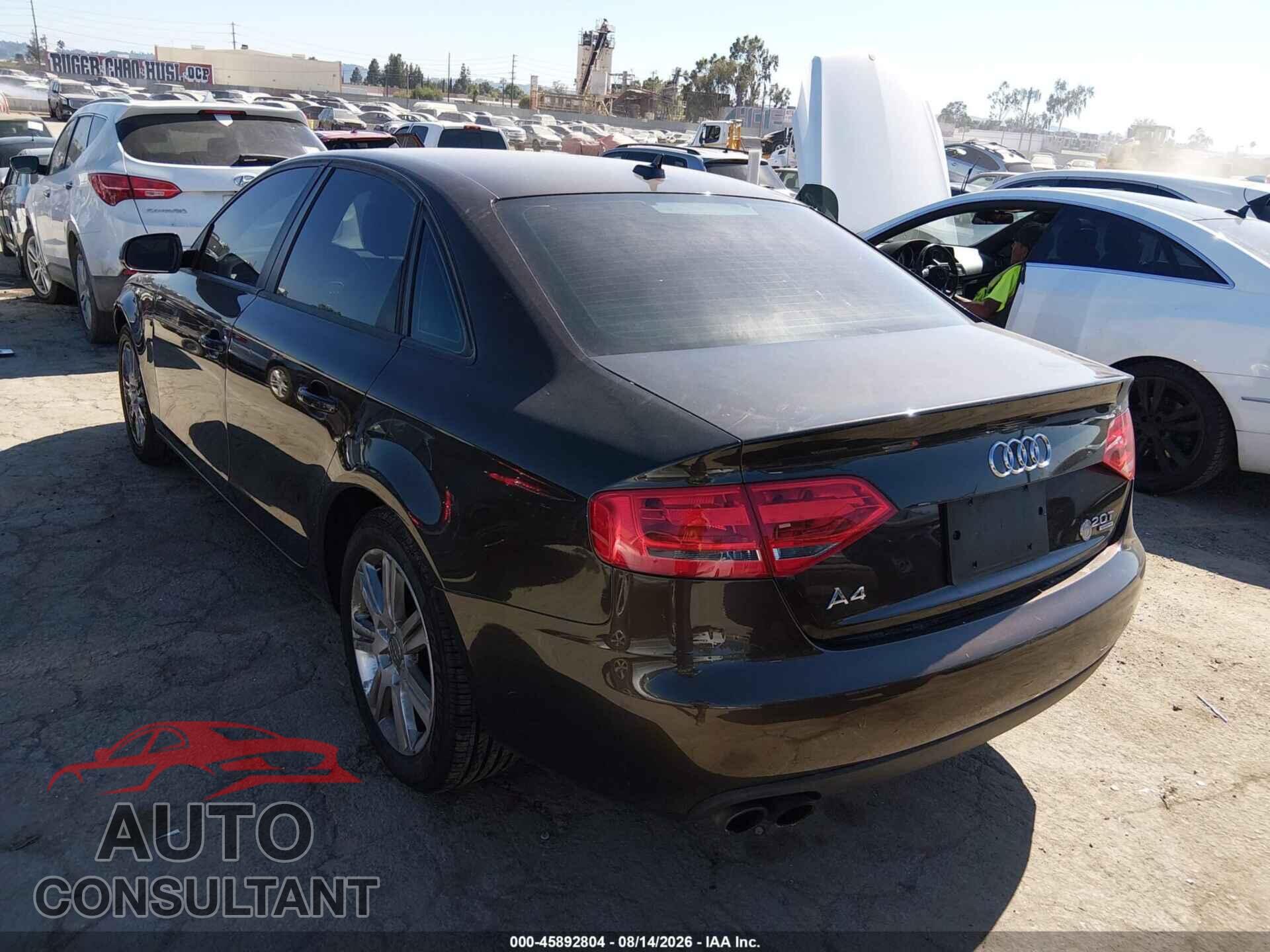AUDI A4 2011 - WAUBFAFL0BN004776