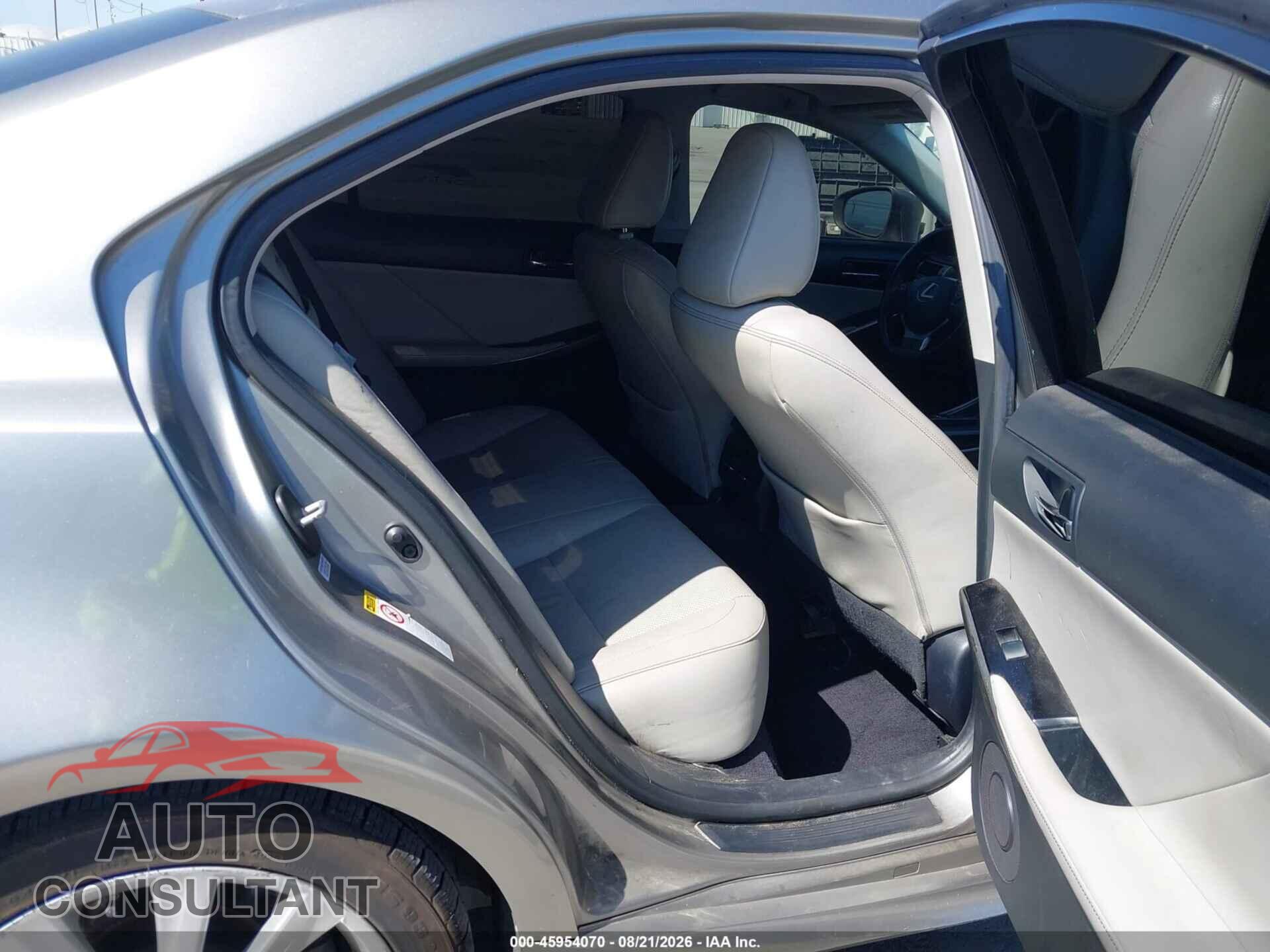 LEXUS IS 250 2014 - JTHBF1D27E5018609
