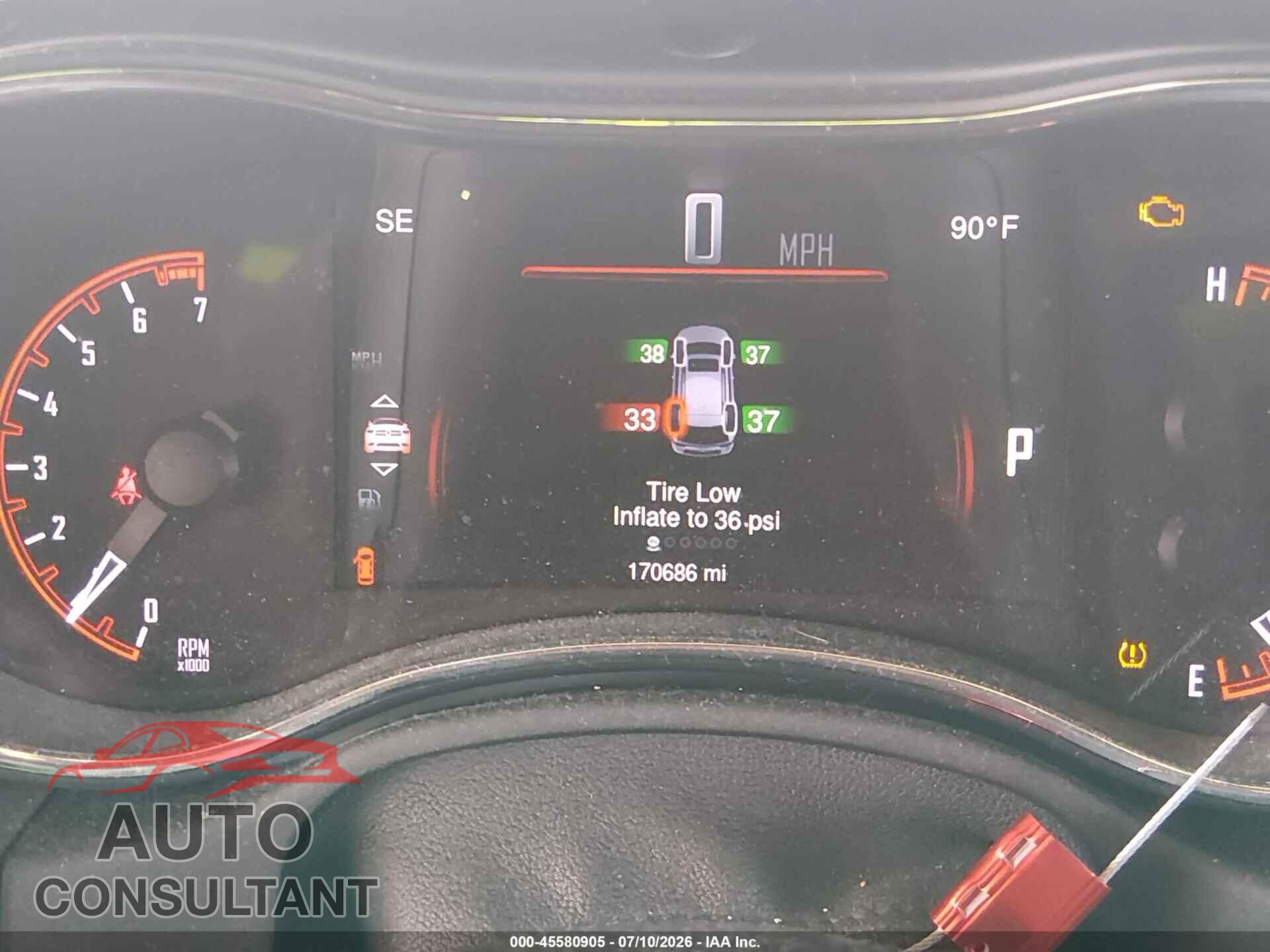 DODGE DURANGO 2015 - 1C4RDHDG6FC709198
