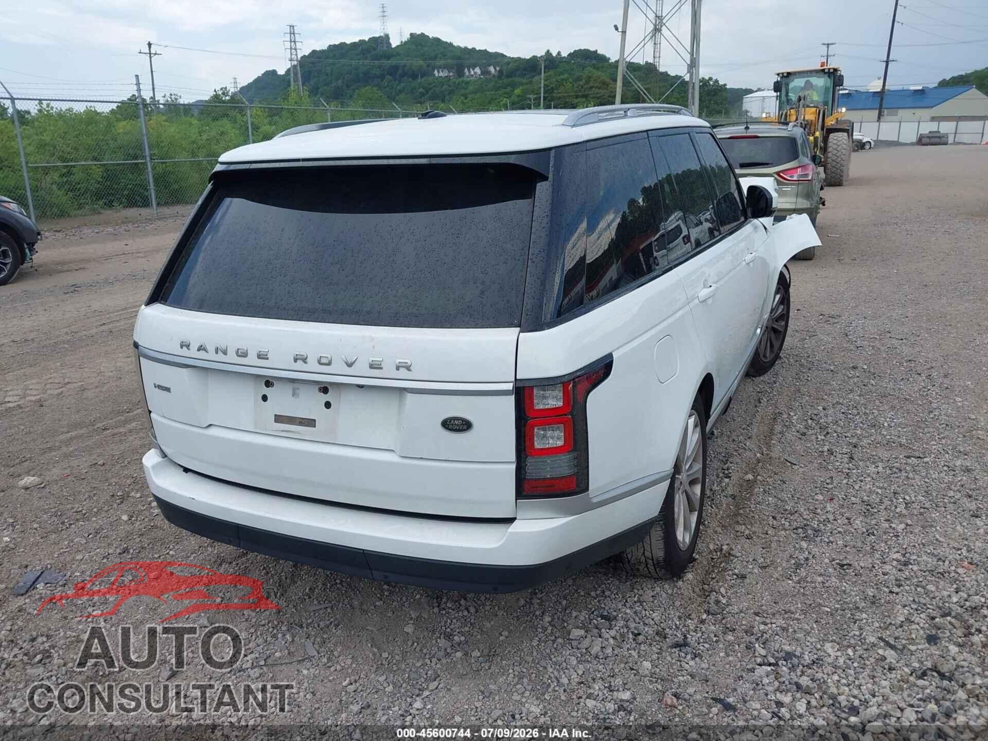 LAND ROVER RANGE ROVER 2015 - SALGS2VF8FA205997