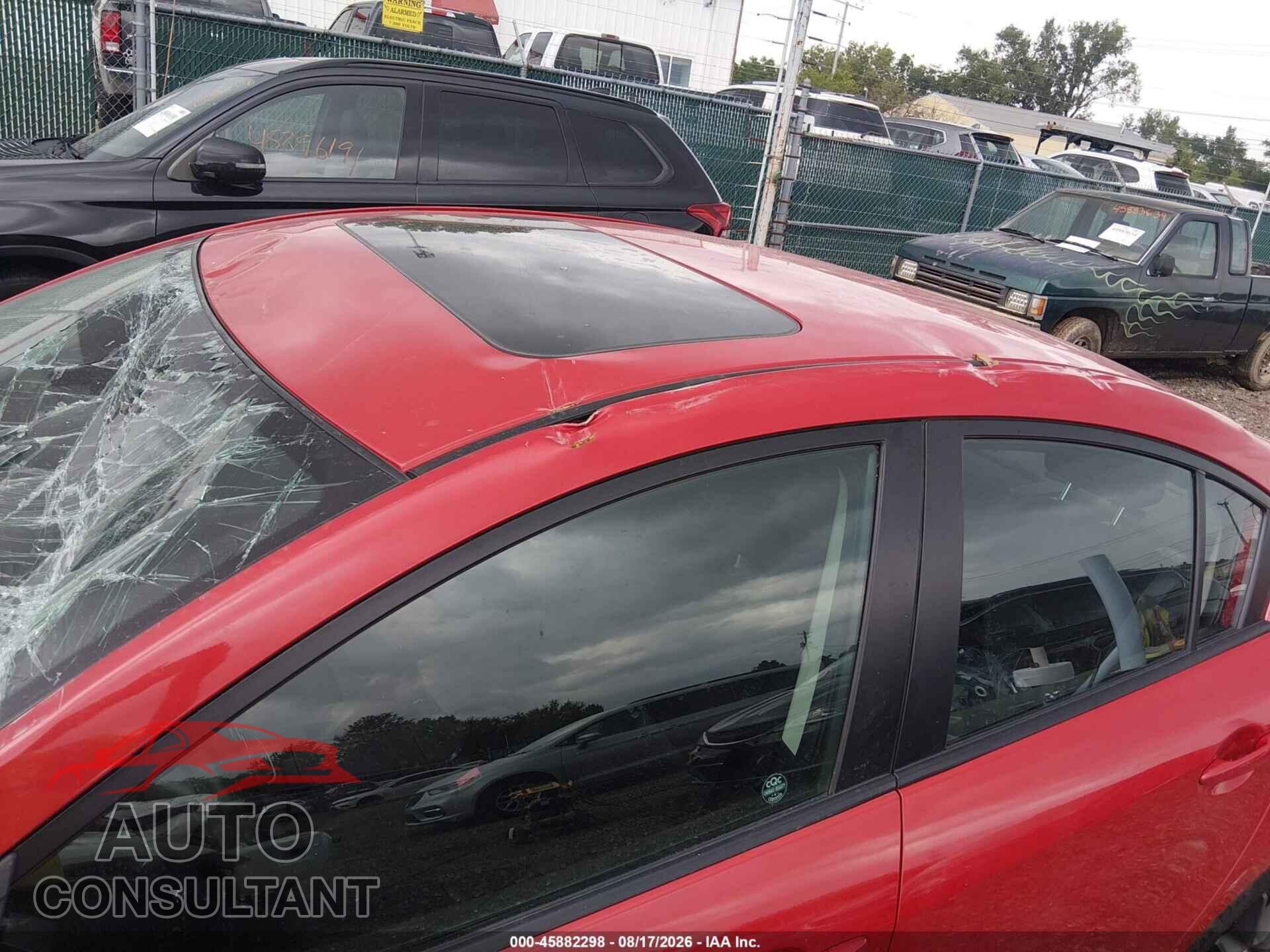 MAZDA MAZDA3 2012 - JM1BL1V58C1594006