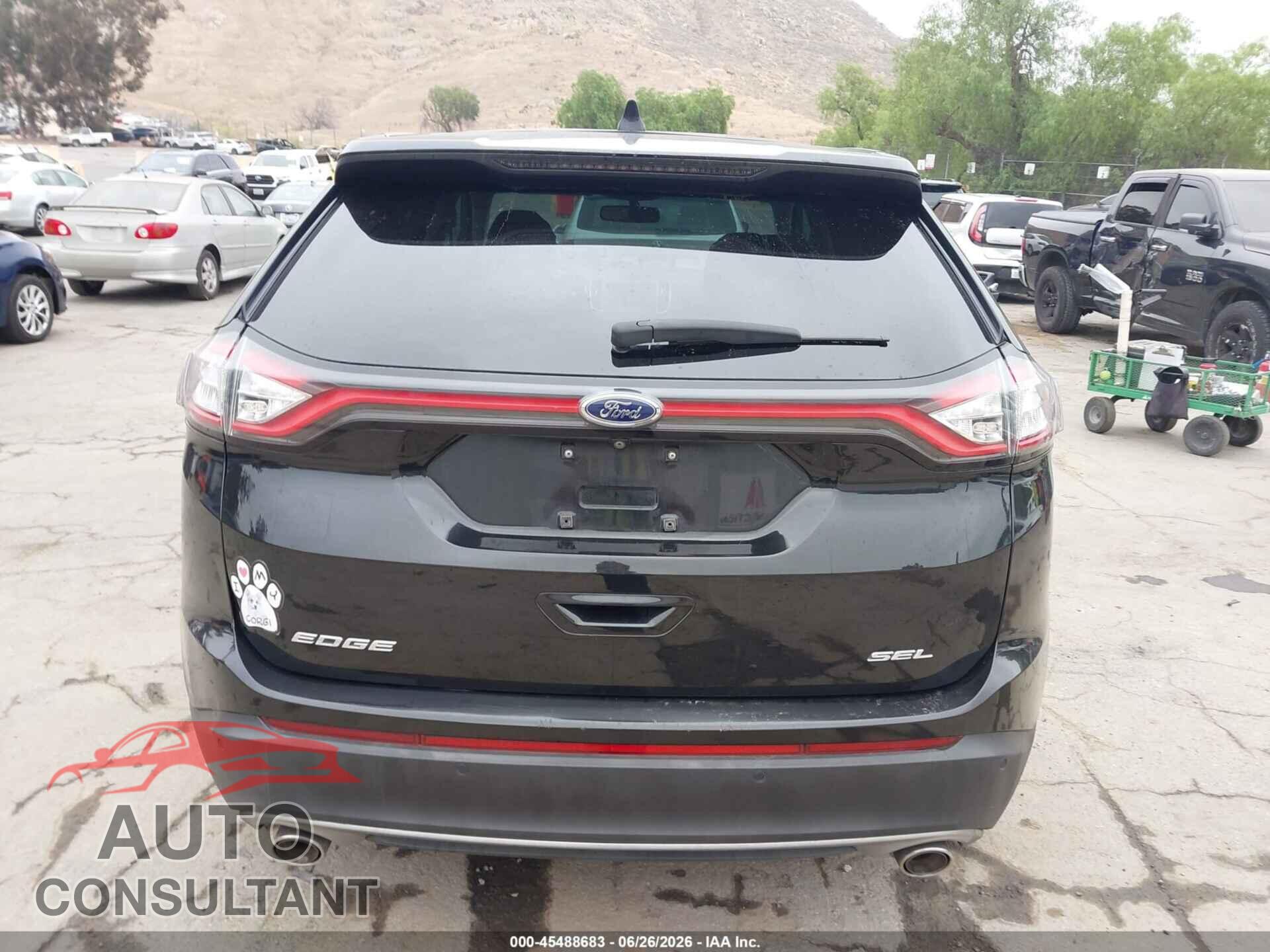 FORD EDGE 2015 - 2FMTK3J85FBB45566