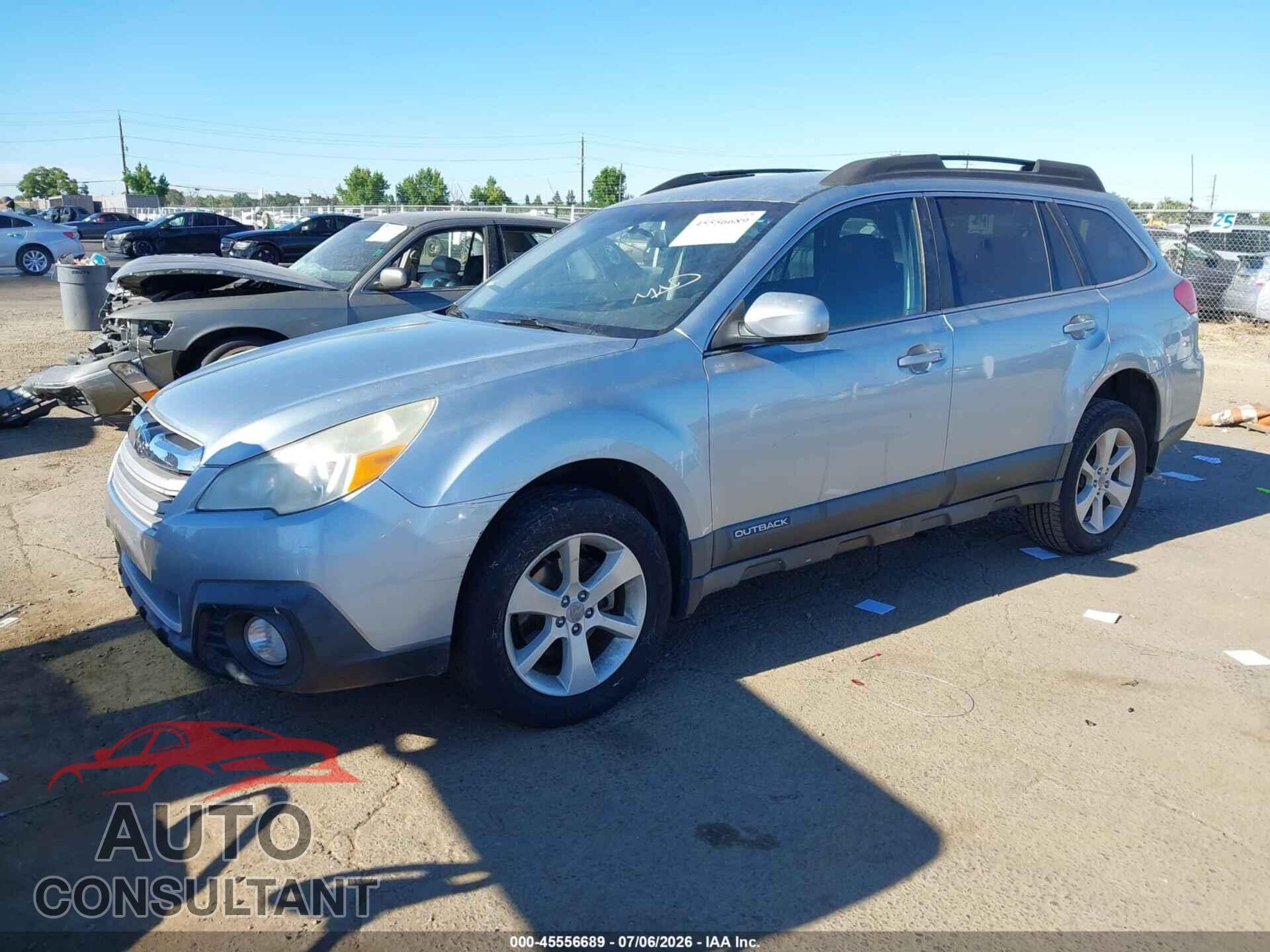 SUBARU OUTBACK 2014 - 4S4BRBCC2E3202680