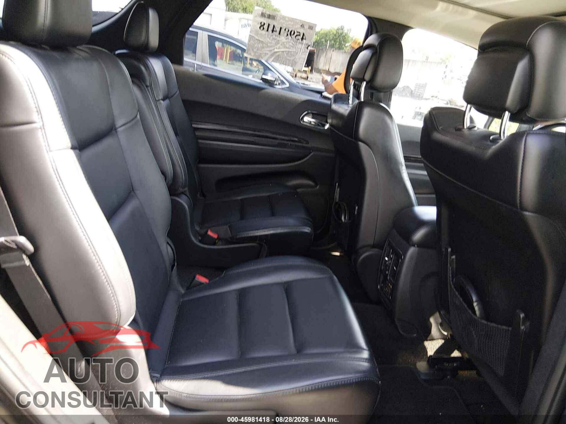 DODGE DURANGO 2012 - 1C4RDJDG5CC308826