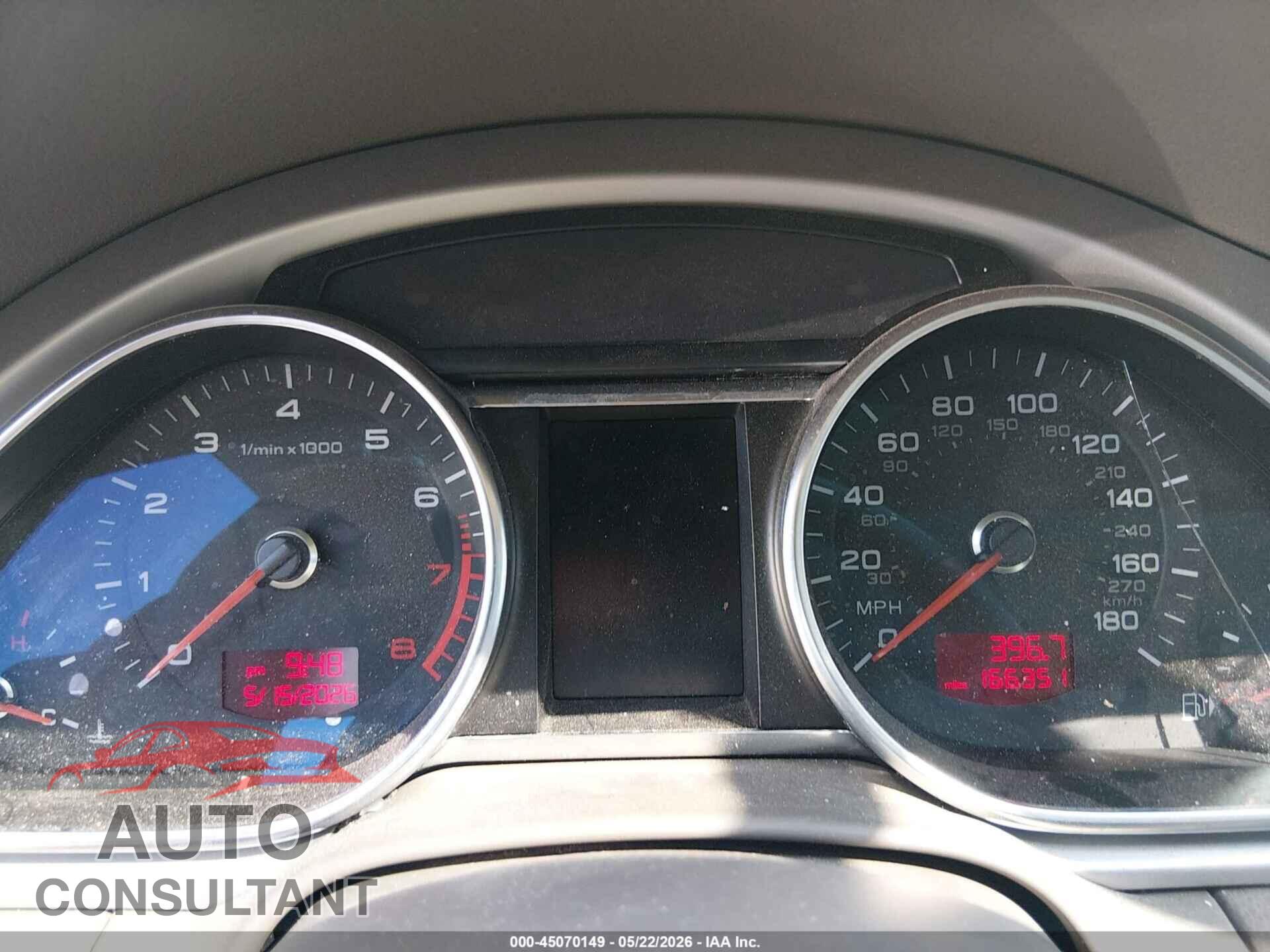 AUDI Q7 2011 - WA1DGBFEXBD010150