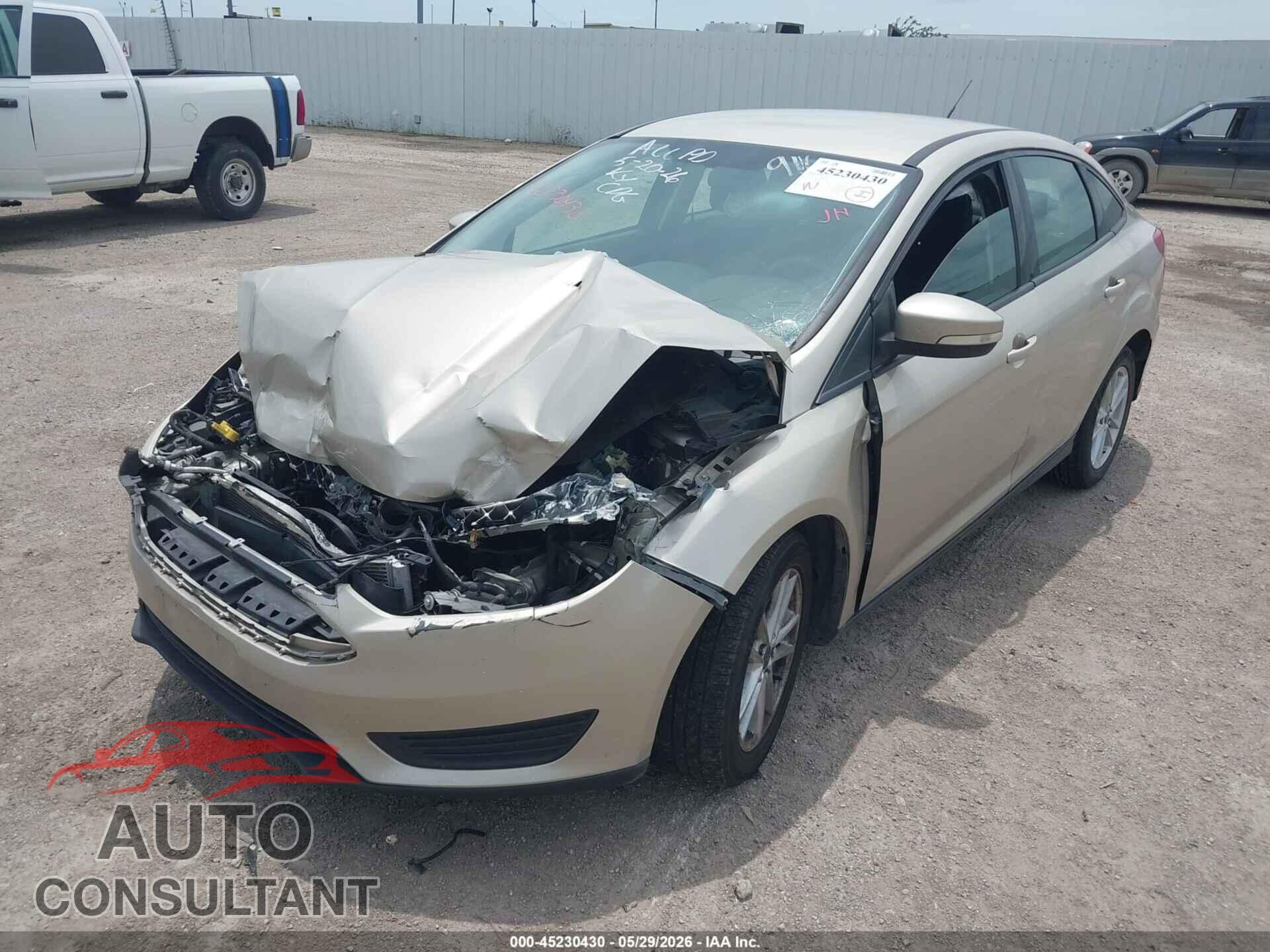 FORD FOCUS 2017 - 1FADP3F2XHL299116