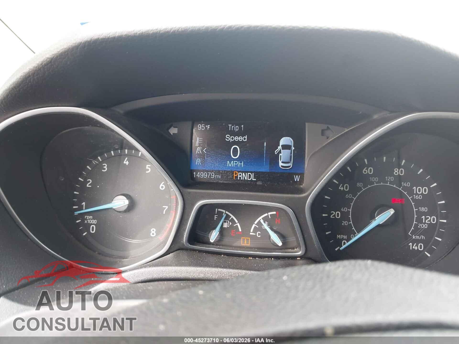 FORD FOCUS 2016 - 1FADP3F26GL250736