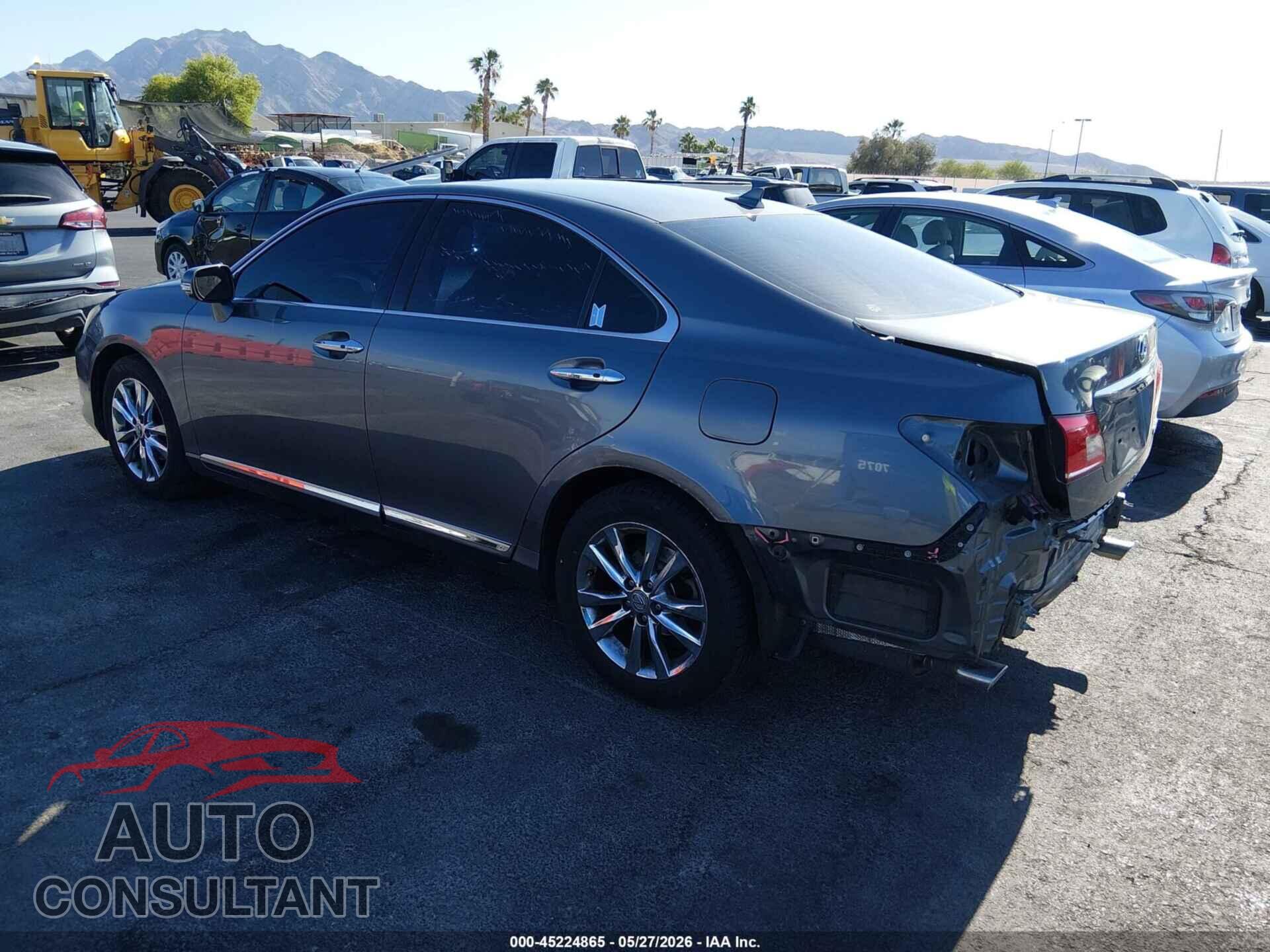 LEXUS ES 350 2012 - JTHBK1EG3C2505228