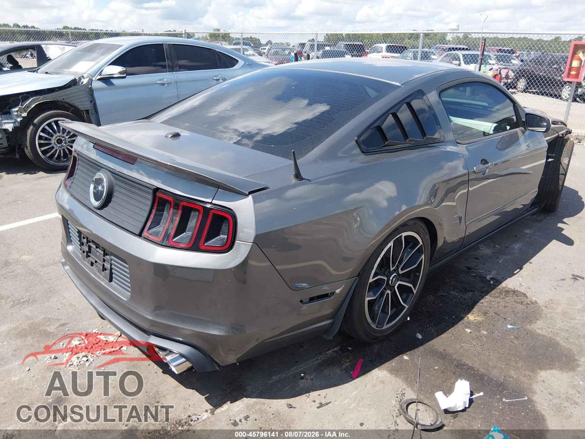 FORD MUSTANG 2013 - 1ZVBP8CF8D5205879