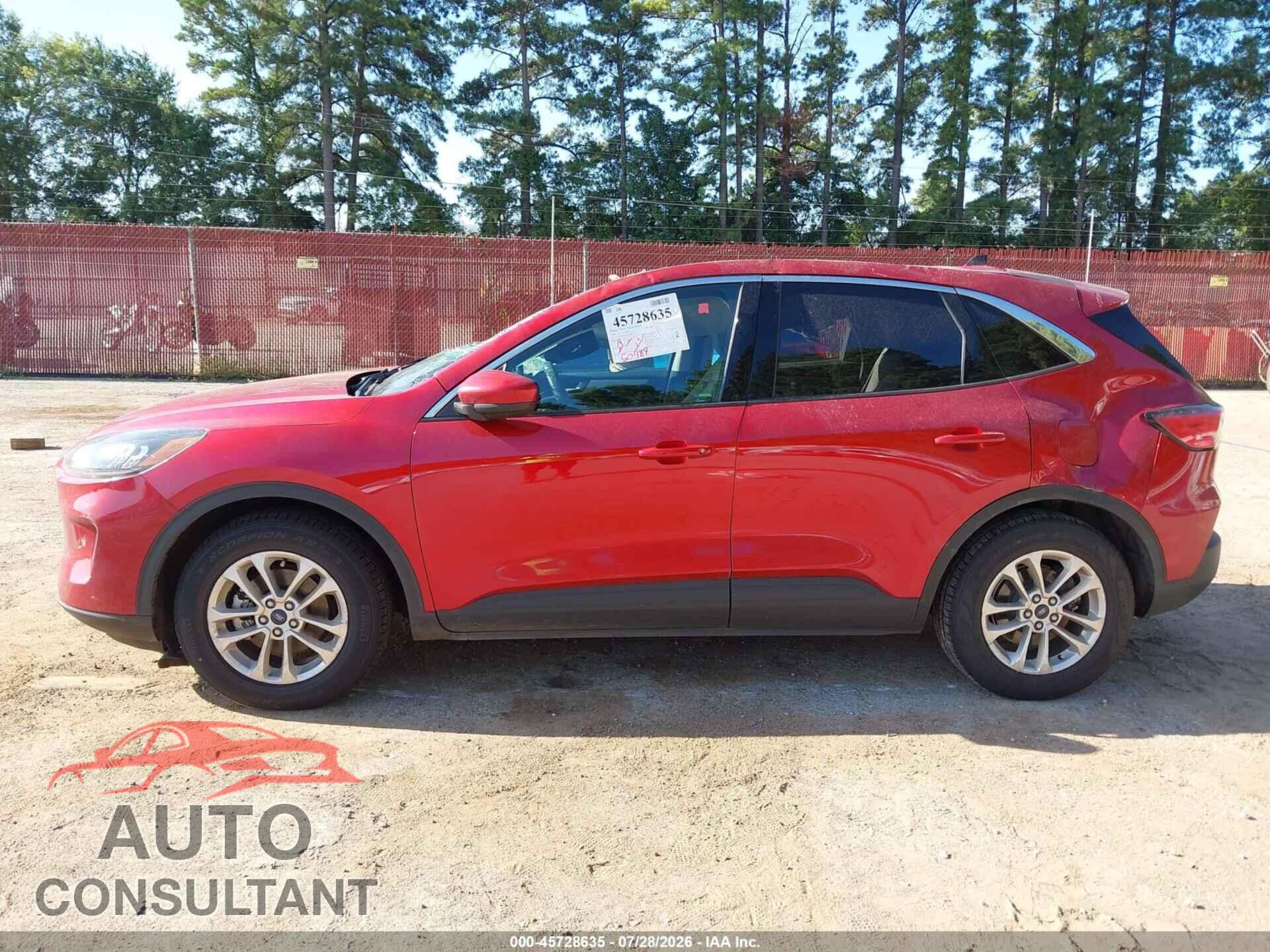 FORD ESCAPE 2020 - 1FMCU0G63LUA32283