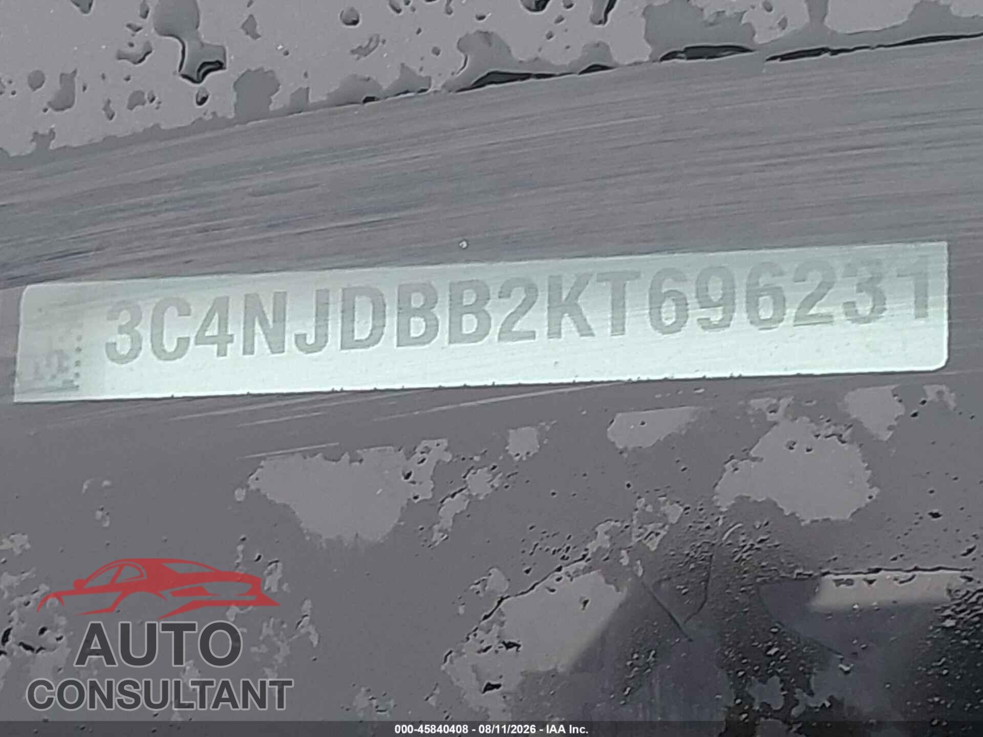 JEEP COMPASS 2019 - 3C4NJDBB2KT696231