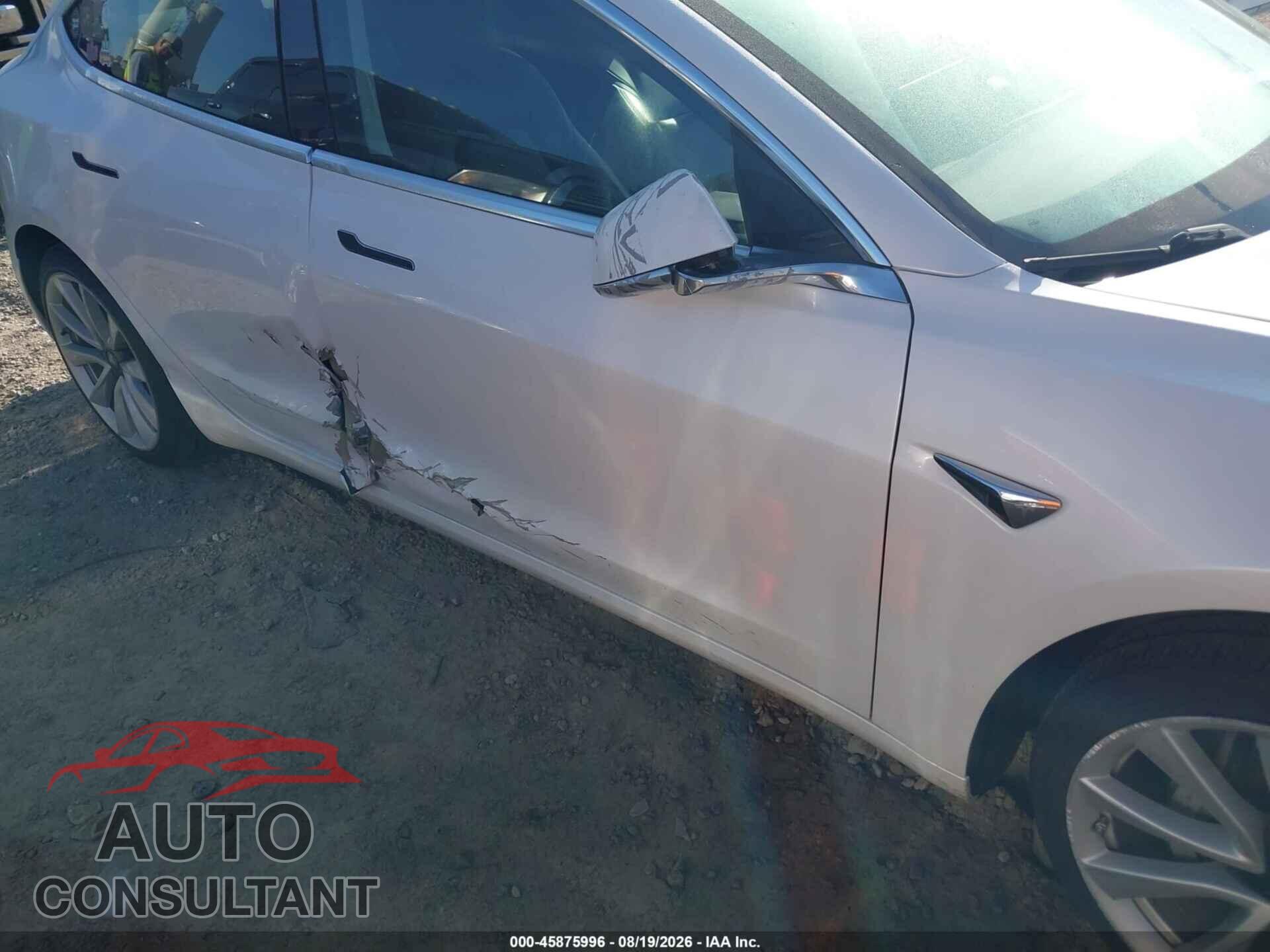 TESLA MODEL 3 2019 - 5YJ3E1EA1KF466563